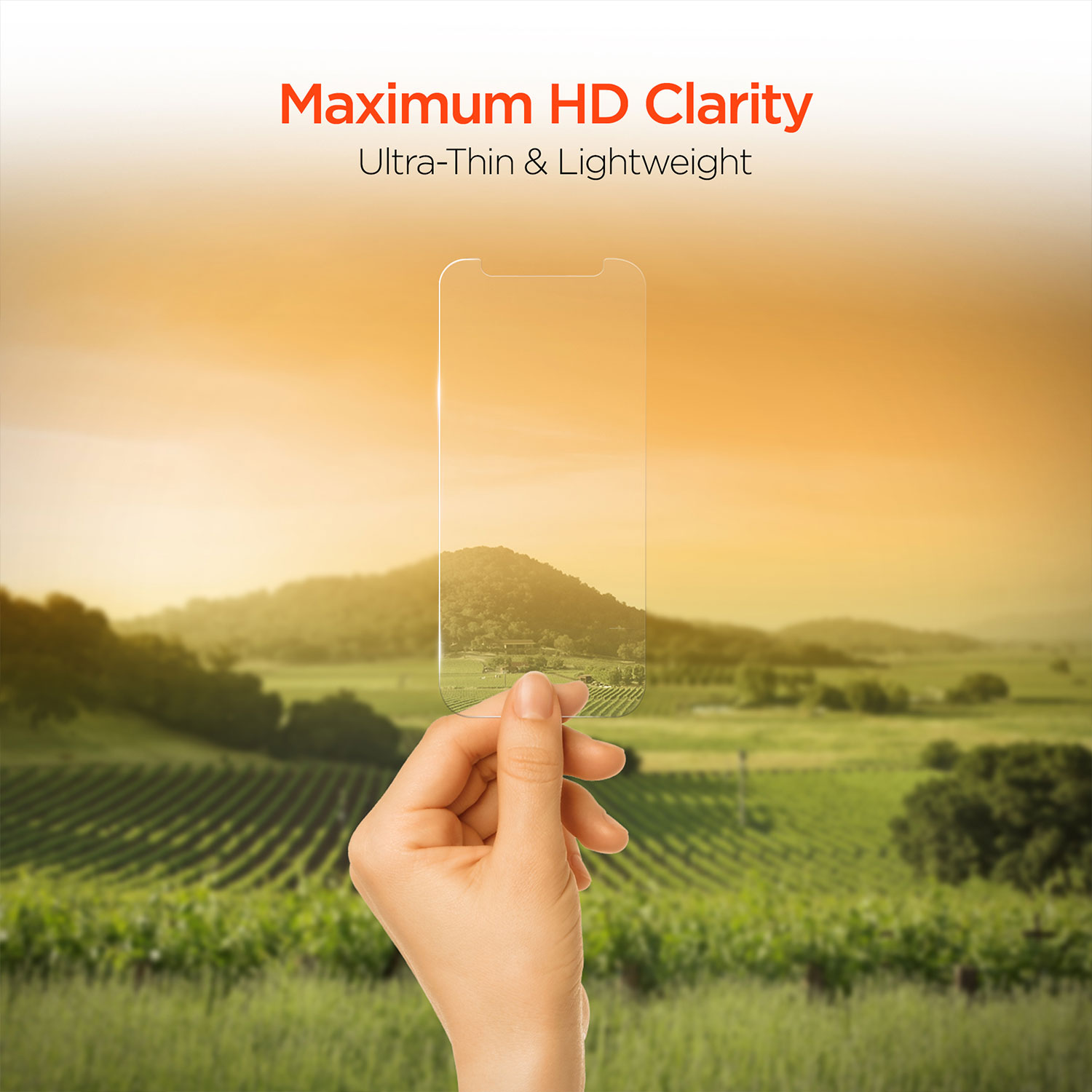 HyperGear HD Tempered Glass 2pk