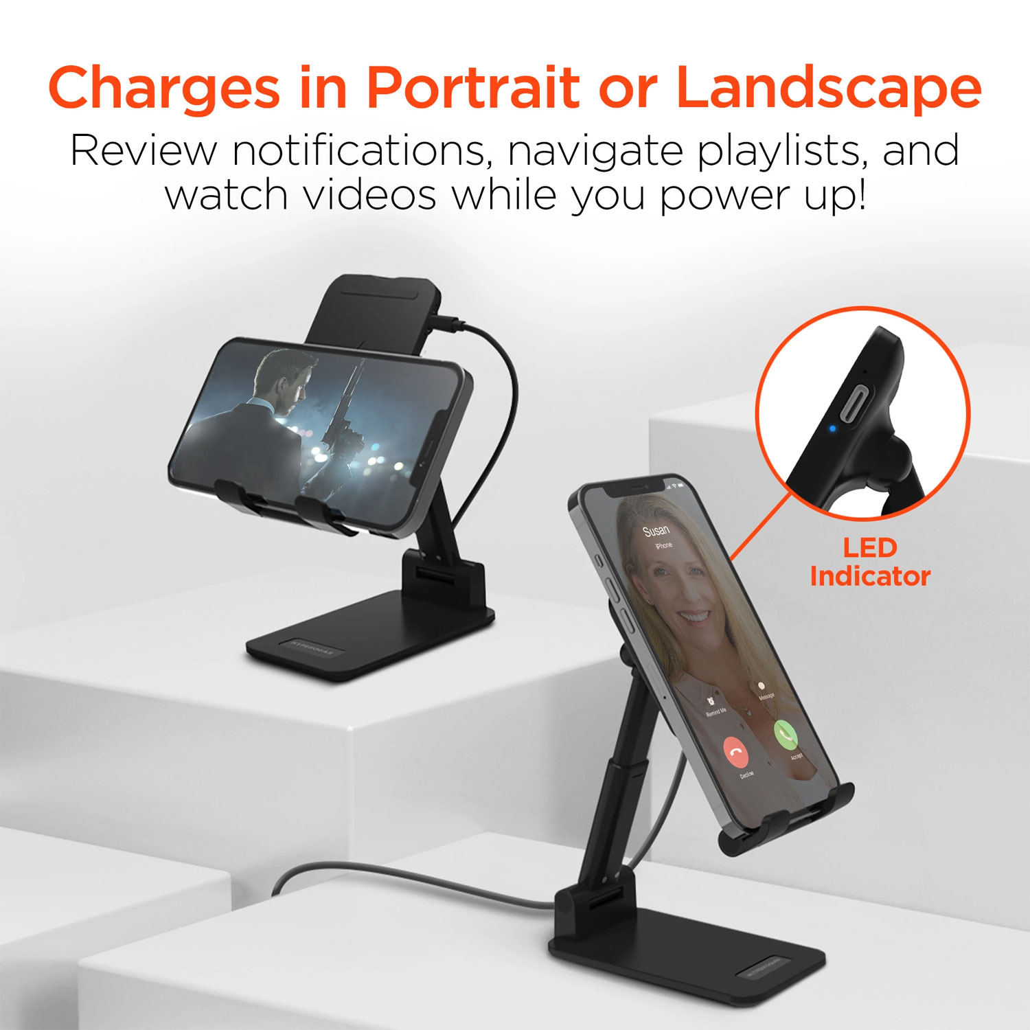 Hypergear PowerFold 10W Wireless Charging Stand