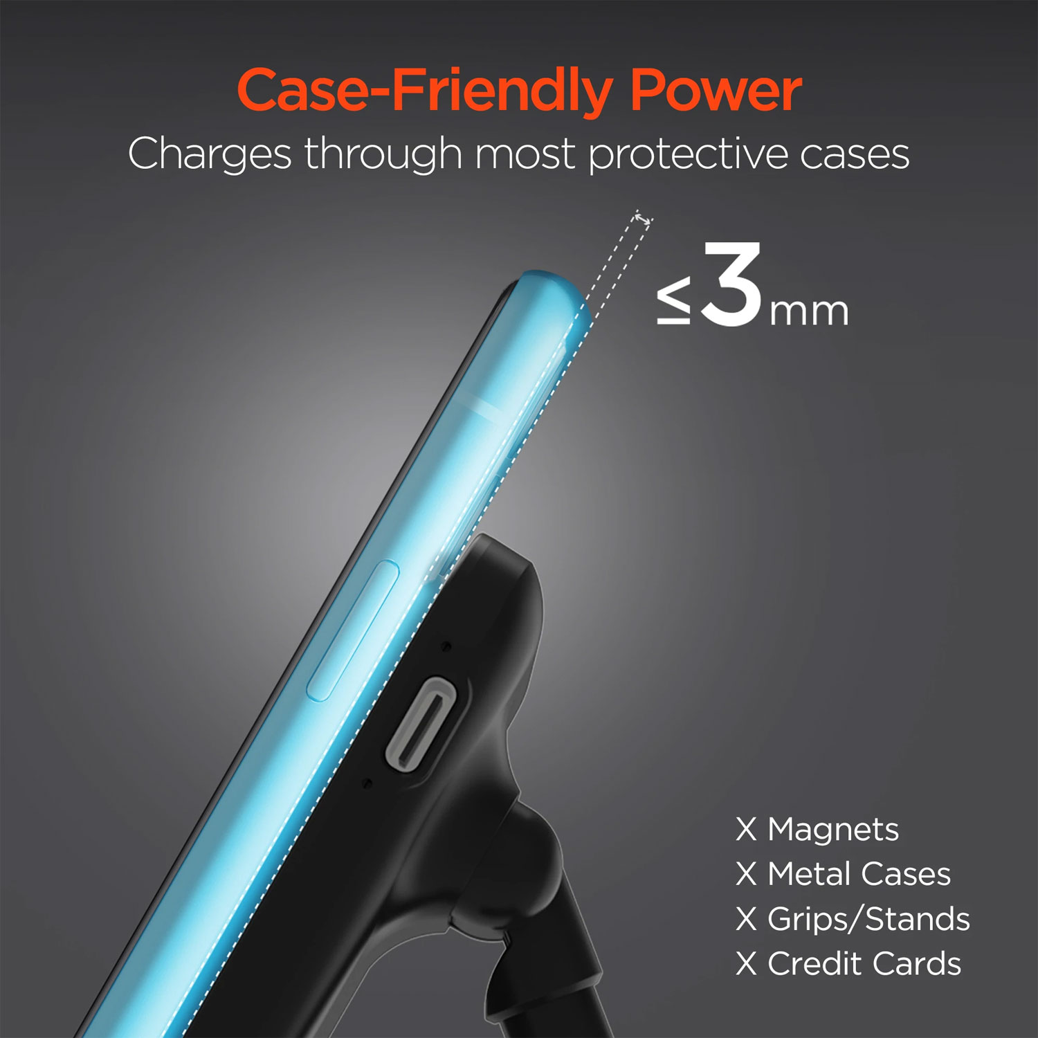 Hypergear PowerFold 10W Wireless Charging Stand