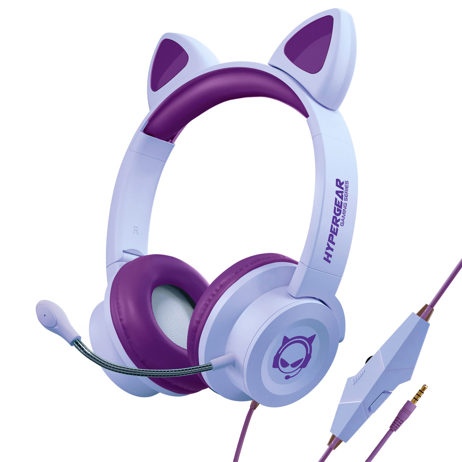 HyperGear Kombat Kitty Gaming Headset Pink