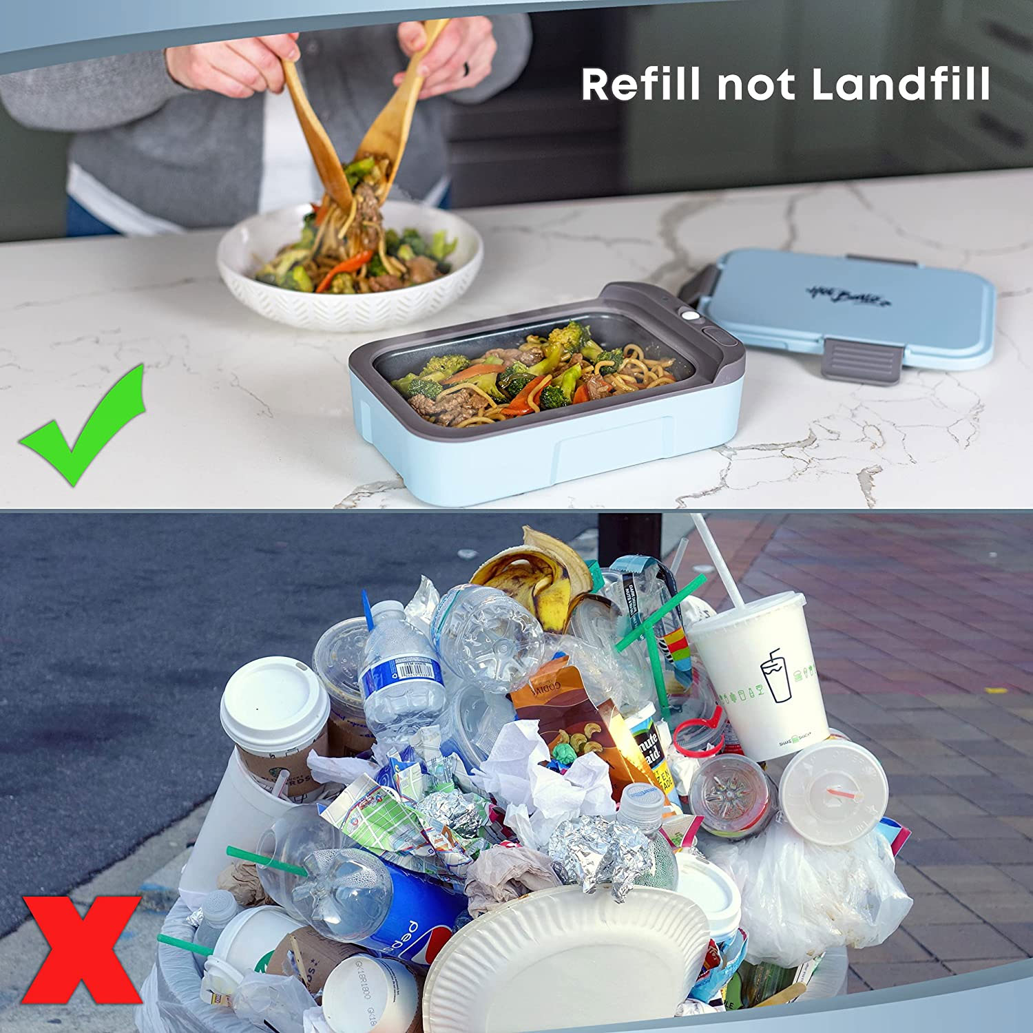 Hot Bento Self-Heating Lunch Box