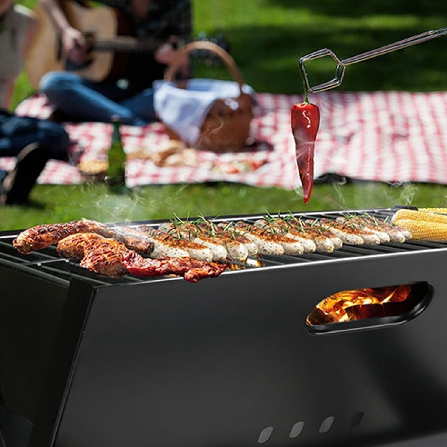 Foldable Portable BBQ Grill-iMounTEK