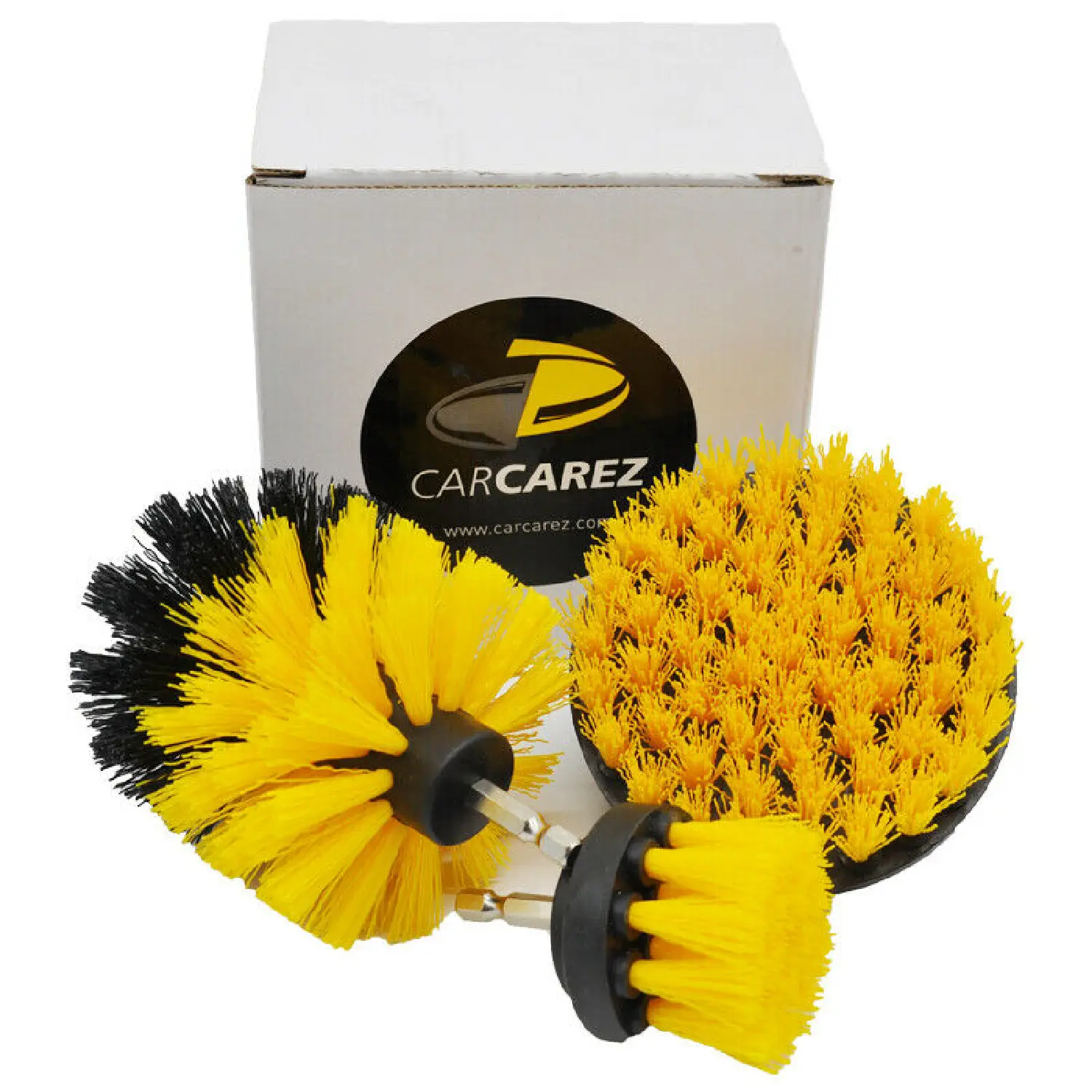3 Pcs Drill Brush Set Power Scrubber Drill Attachment Carpet Cleaning Tile Grout 