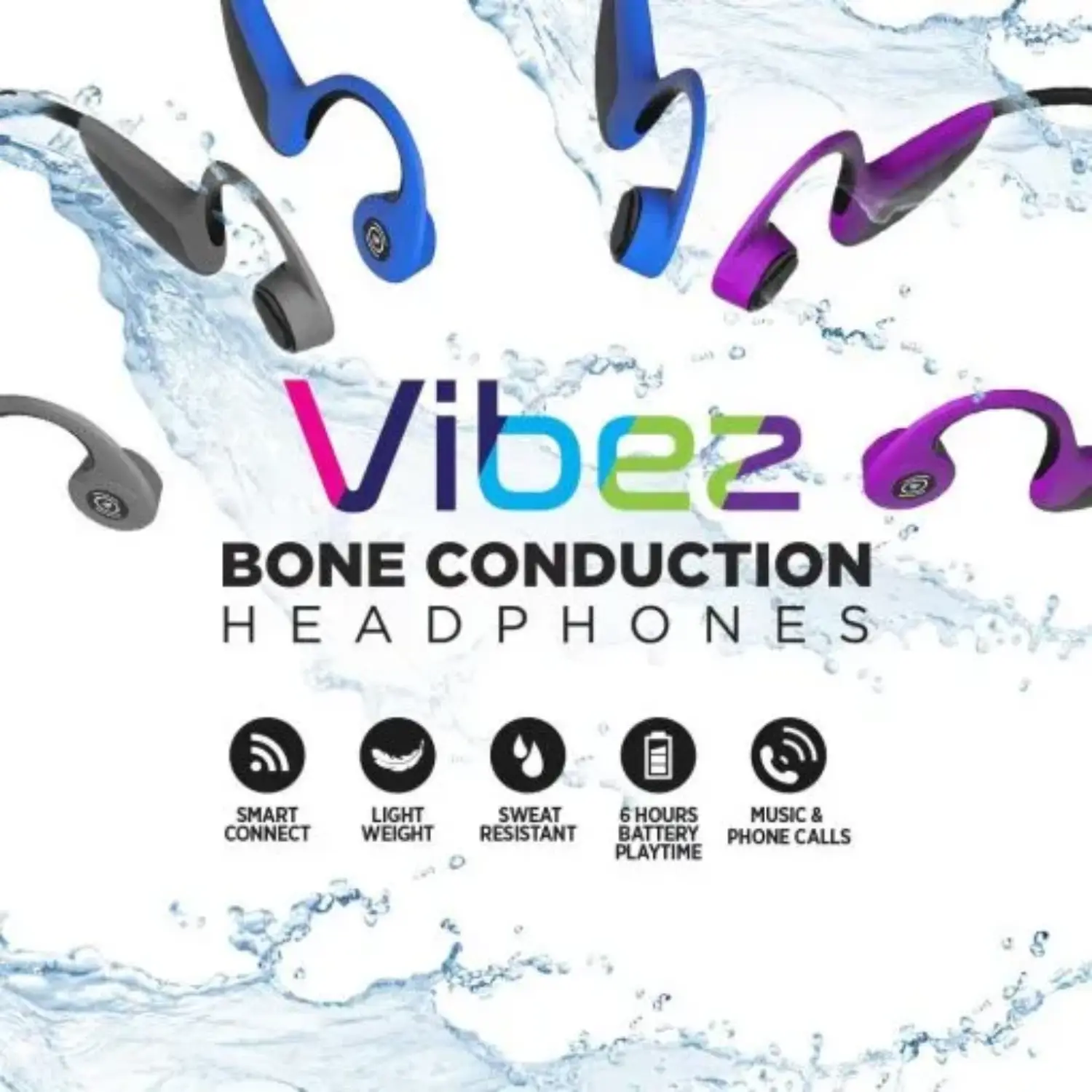 Vibez 3 Bone Conduction Headphones