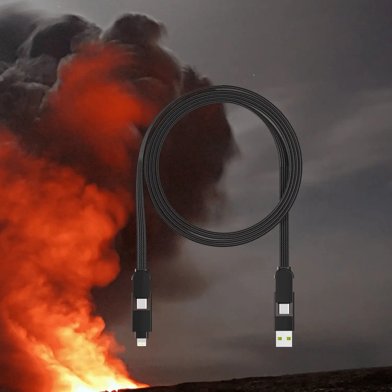 inCharge X Max The 100W Extra Long Cable for Home and Travel - Retail Packaging 