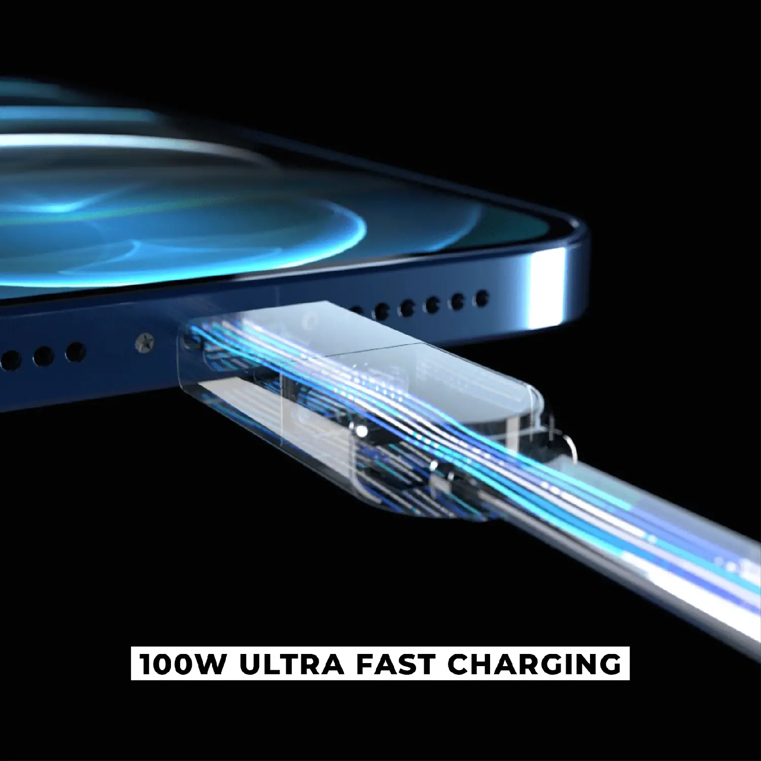 inCharge X Max The 100W Extra Long Cable for Home and Travel - Retail Packaging 