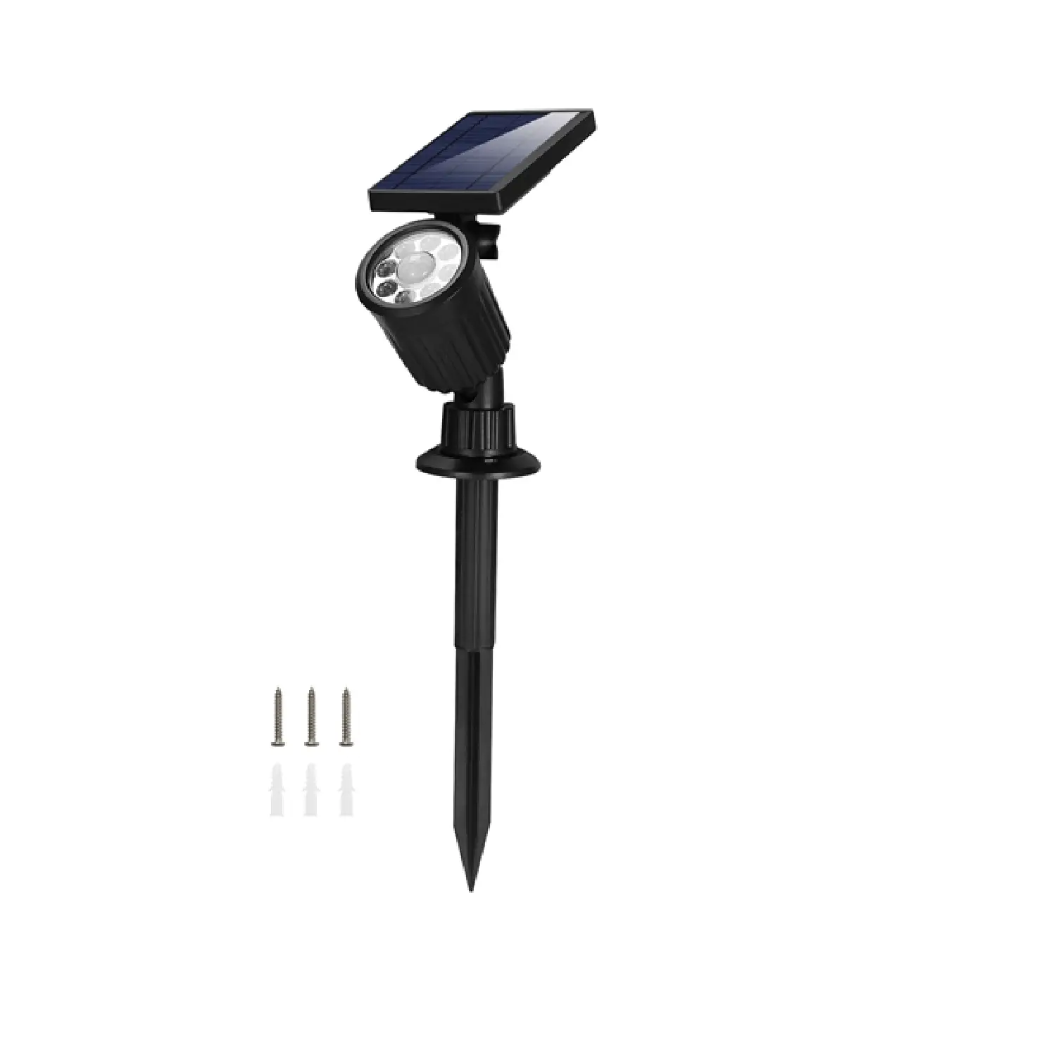 Outdoor Solar Powered LED Spotlights Motion Sensor IP65 Waterproof Security Lights