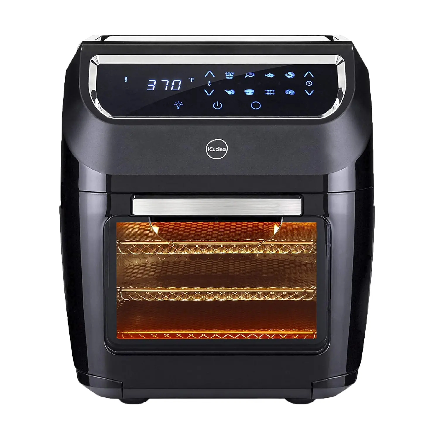 1700W Digital Air Fryer with 8 Cooking Presets