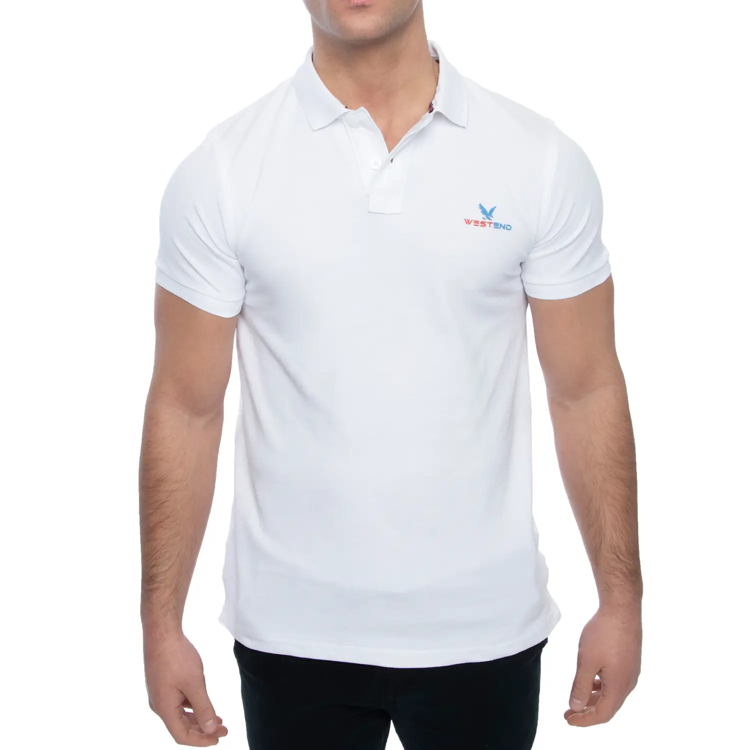  Old Men's Short Sleeve 100% Cotton Polo Shirts