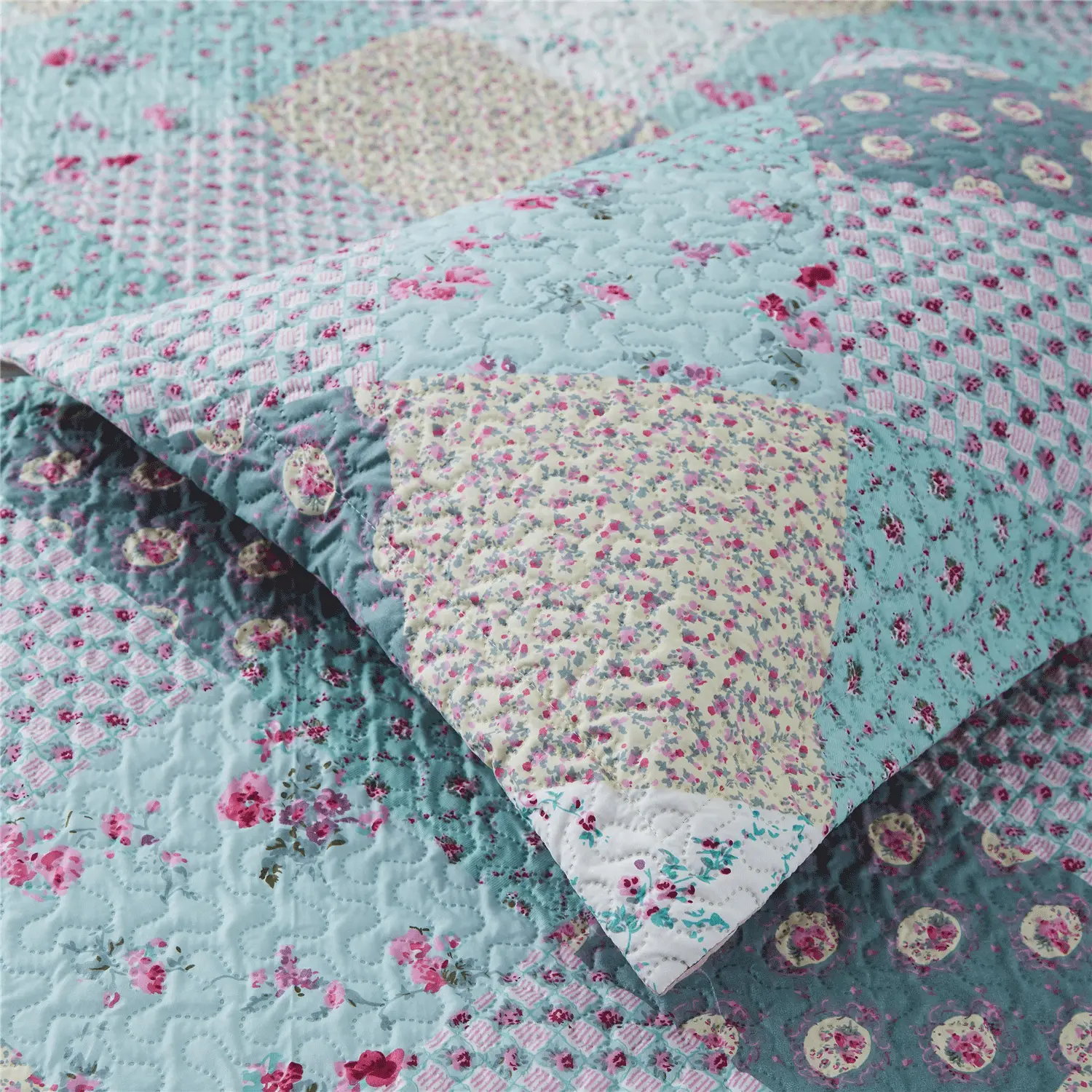 JML 3 Pieces Bedspread Coverlet Cover, Quilt Set
