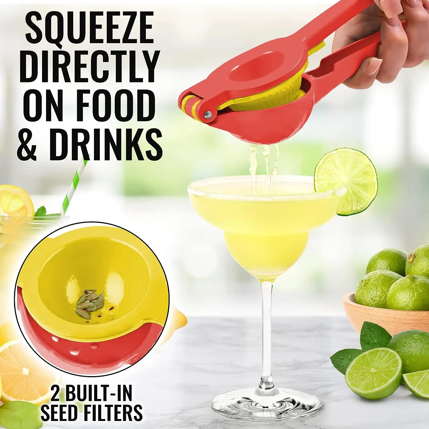 Zulay Metal Lemon Lime Squeezer