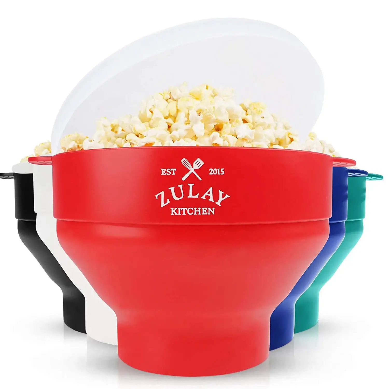 Collapsible Silicone Popcorn Maker