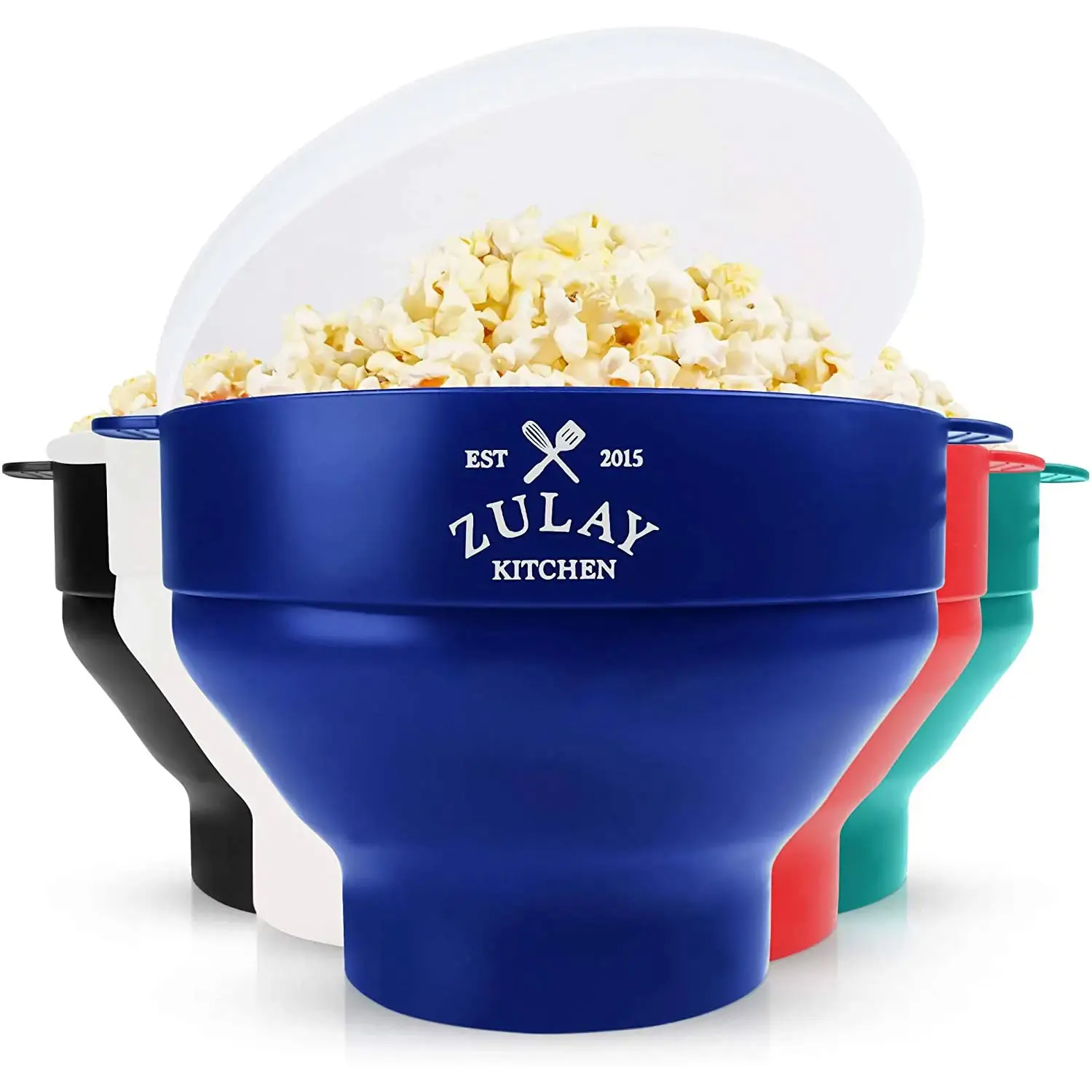 Collapsible Silicone Popcorn Maker