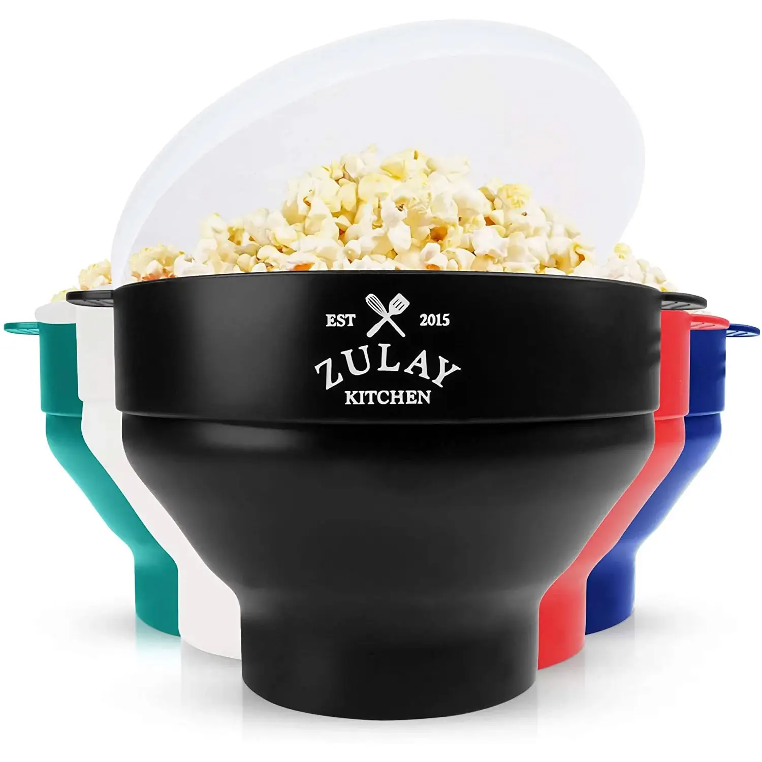 Collapsible Silicone Popcorn Maker