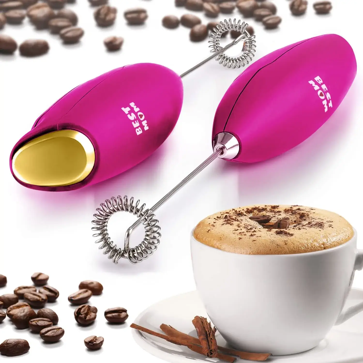 Classic Milk Frother With Stand