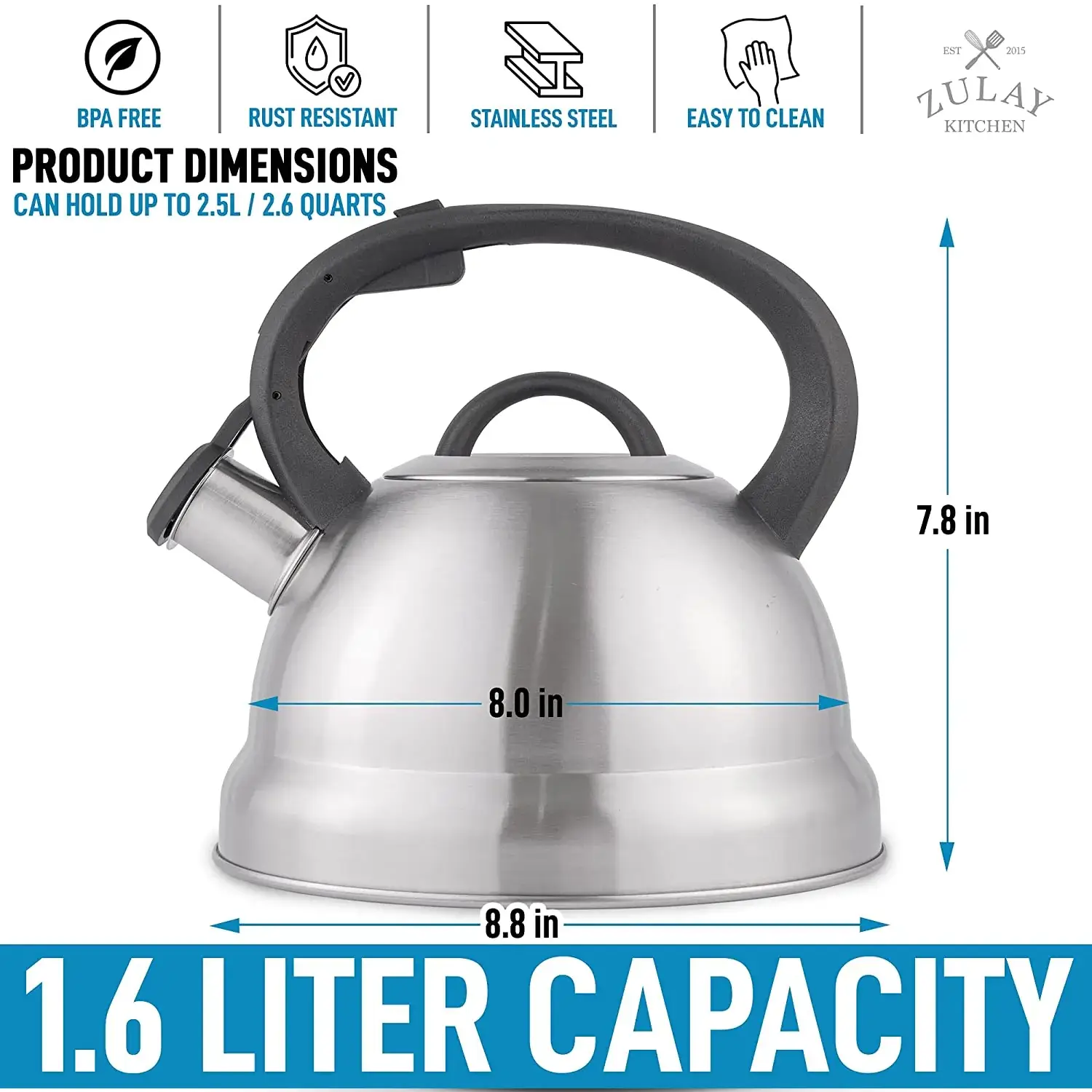 ZK Whistling Tea Kettle