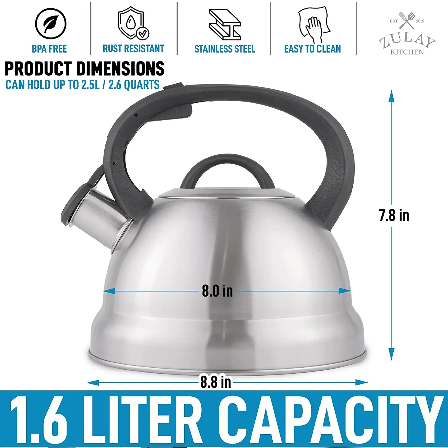 ZK Whistling Tea Kettle