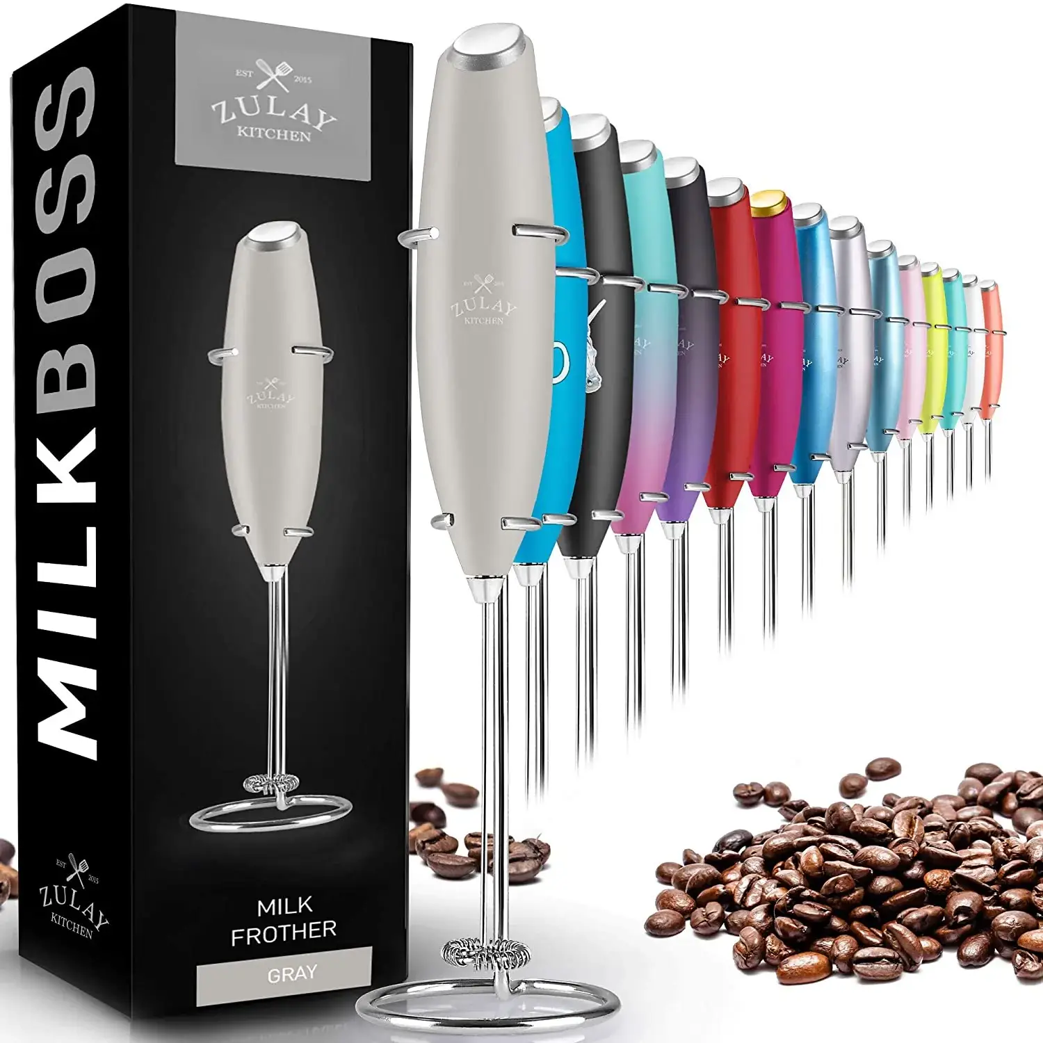 ZK Milk Frother OG With Stand 