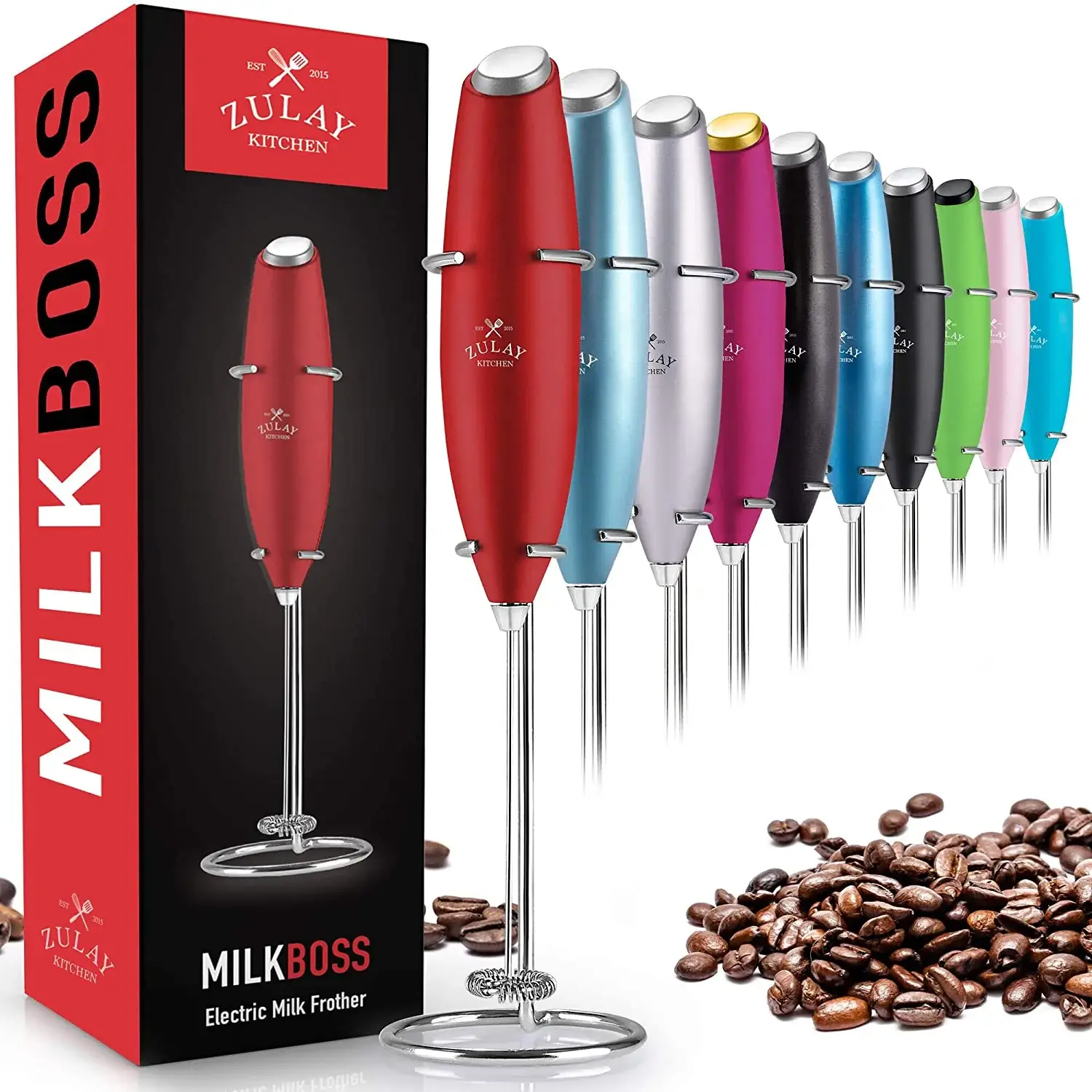 ZK Milk Frother OG With Stand 