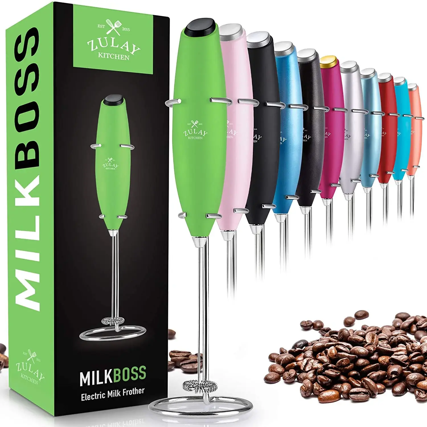 ZK Milk Frother OG With Stand 