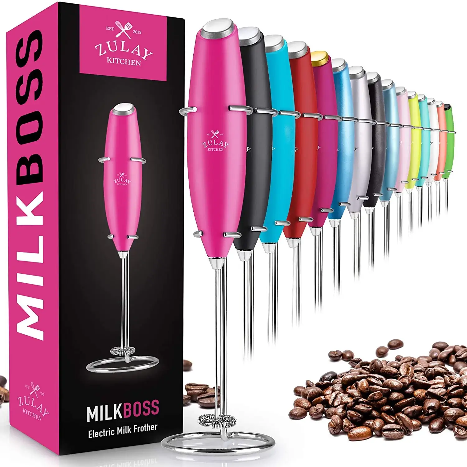 ZK Milk Frother OG With Stand 