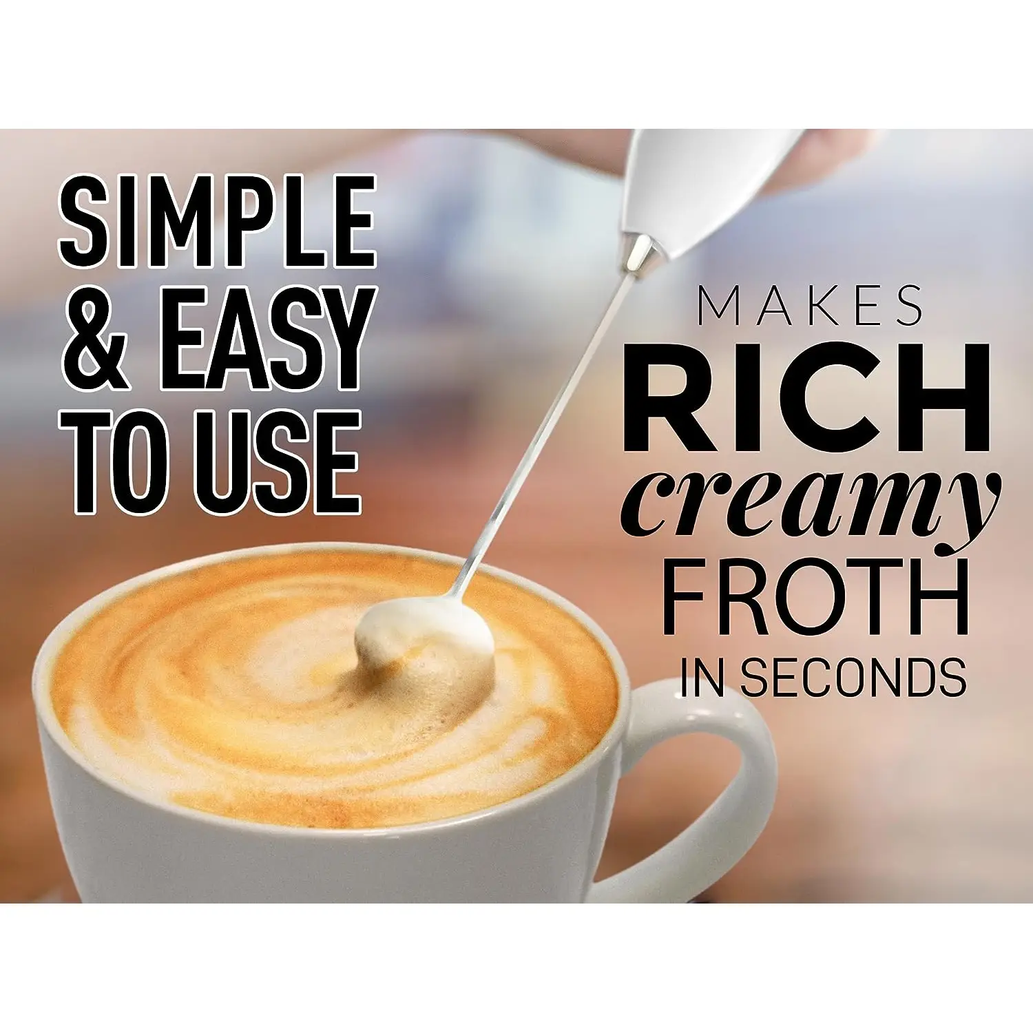 ZK Milk Frother OG With Stand 