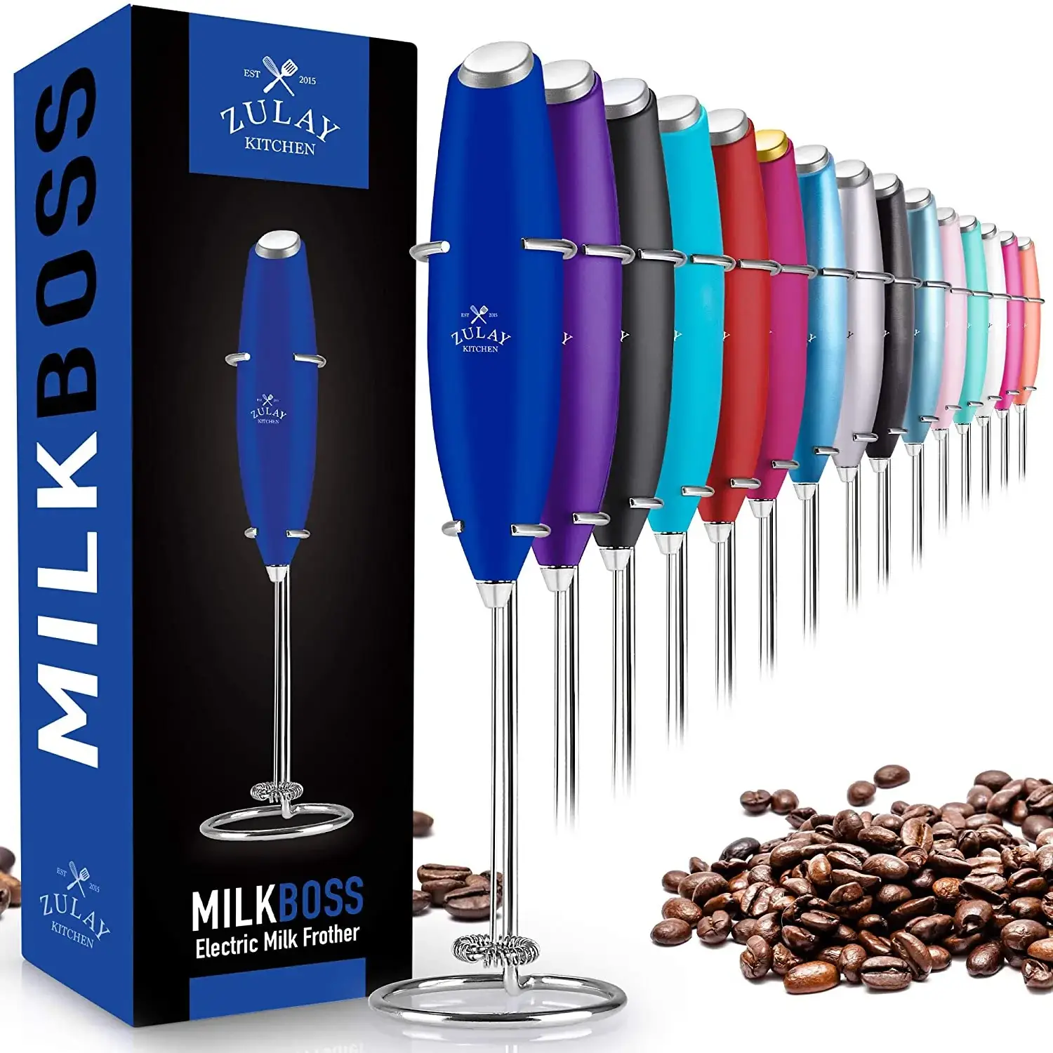 ZK Milk Frother OG With Stand 