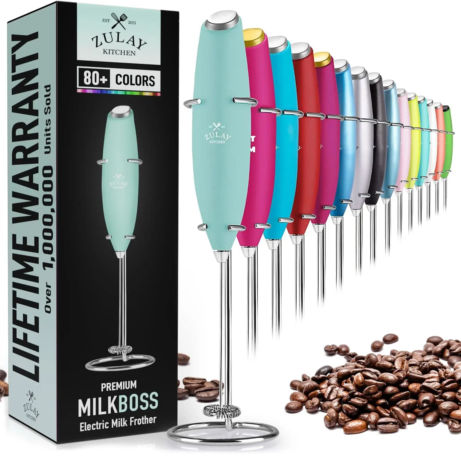 ZK Milk Frother OG With Stand 