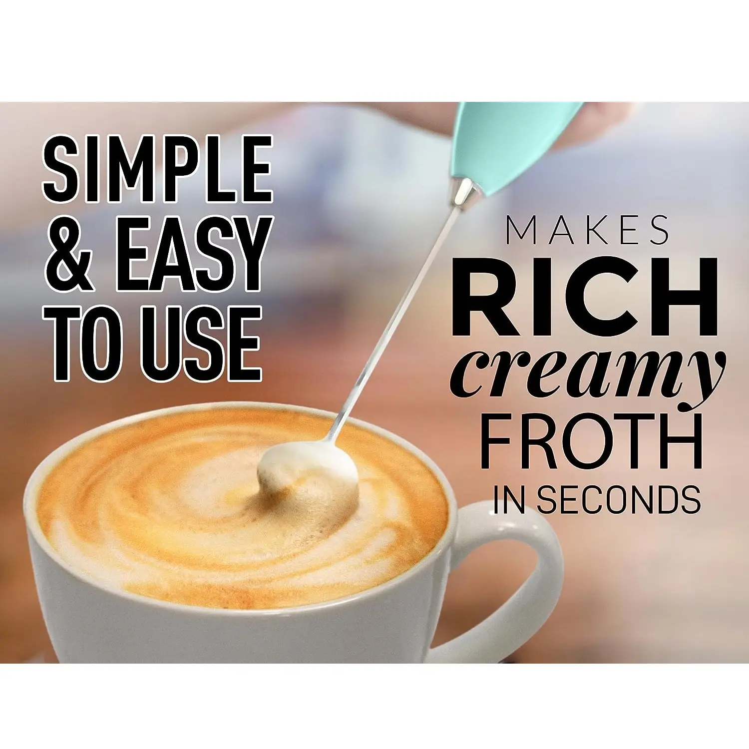 ZK Milk Frother OG With Stand 