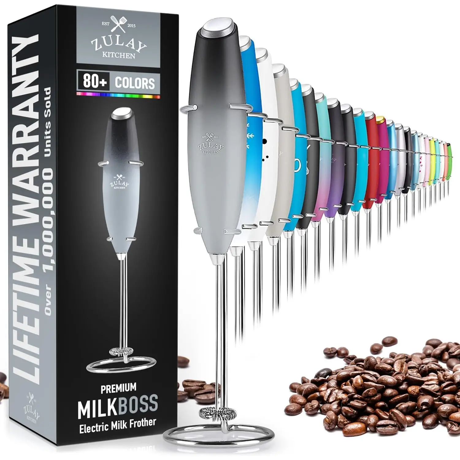 ZK Milk Frother OG With Stand 