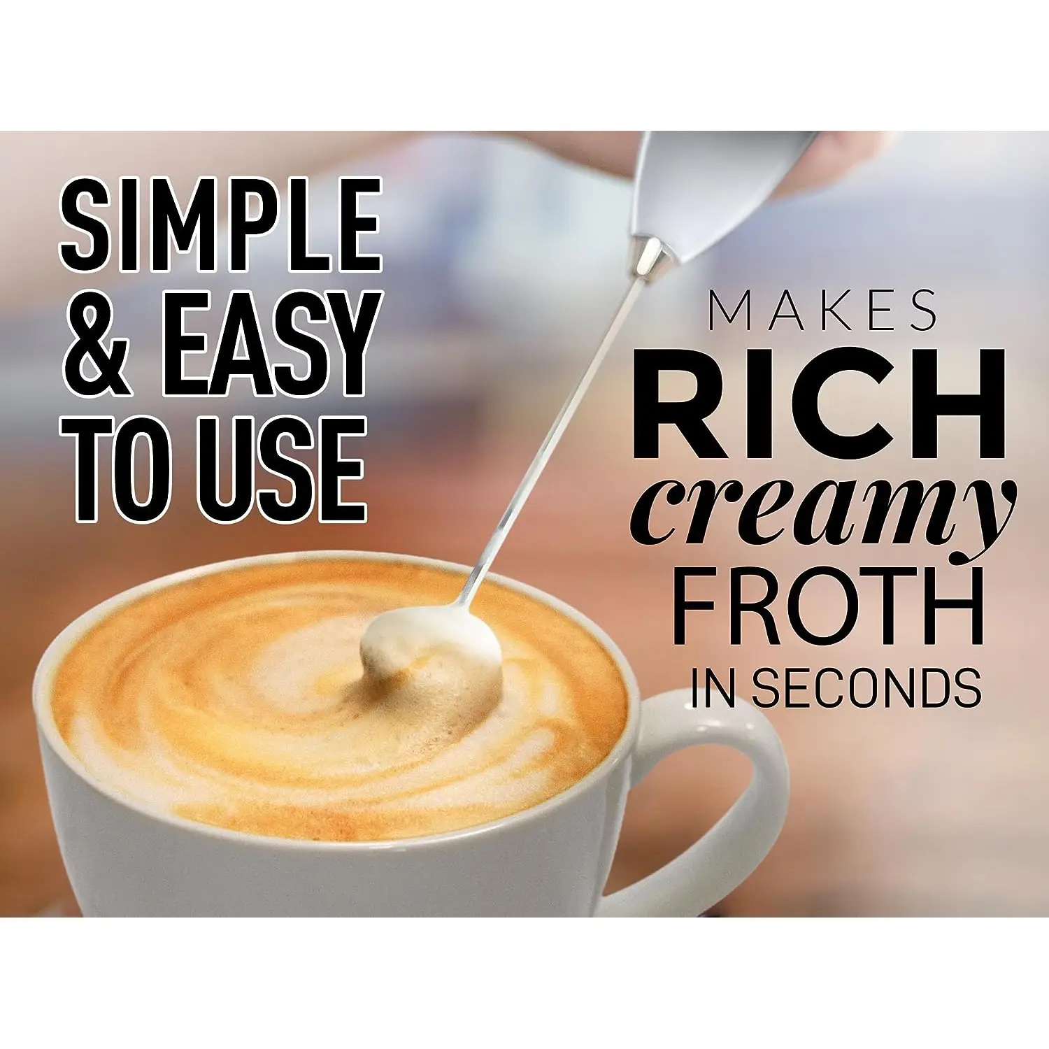 ZK Milk Frother OG With Stand 