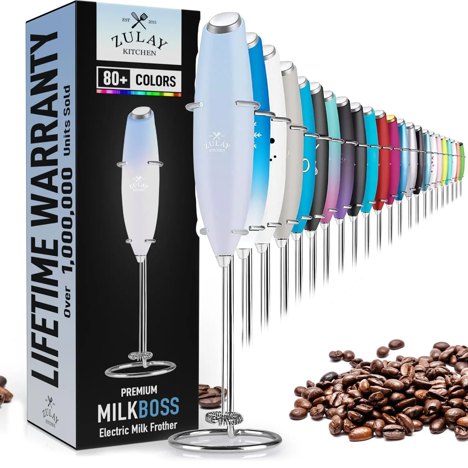 ZK Milk Frother OG With Stand 