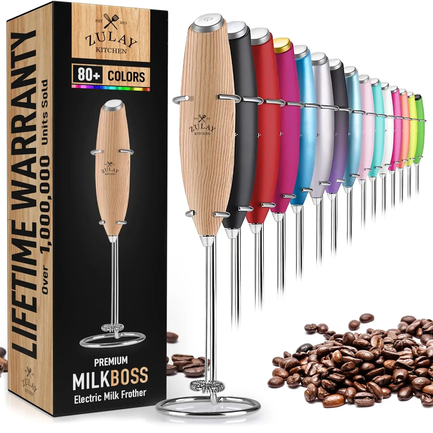 ZK Milk Frother OG With Stand 