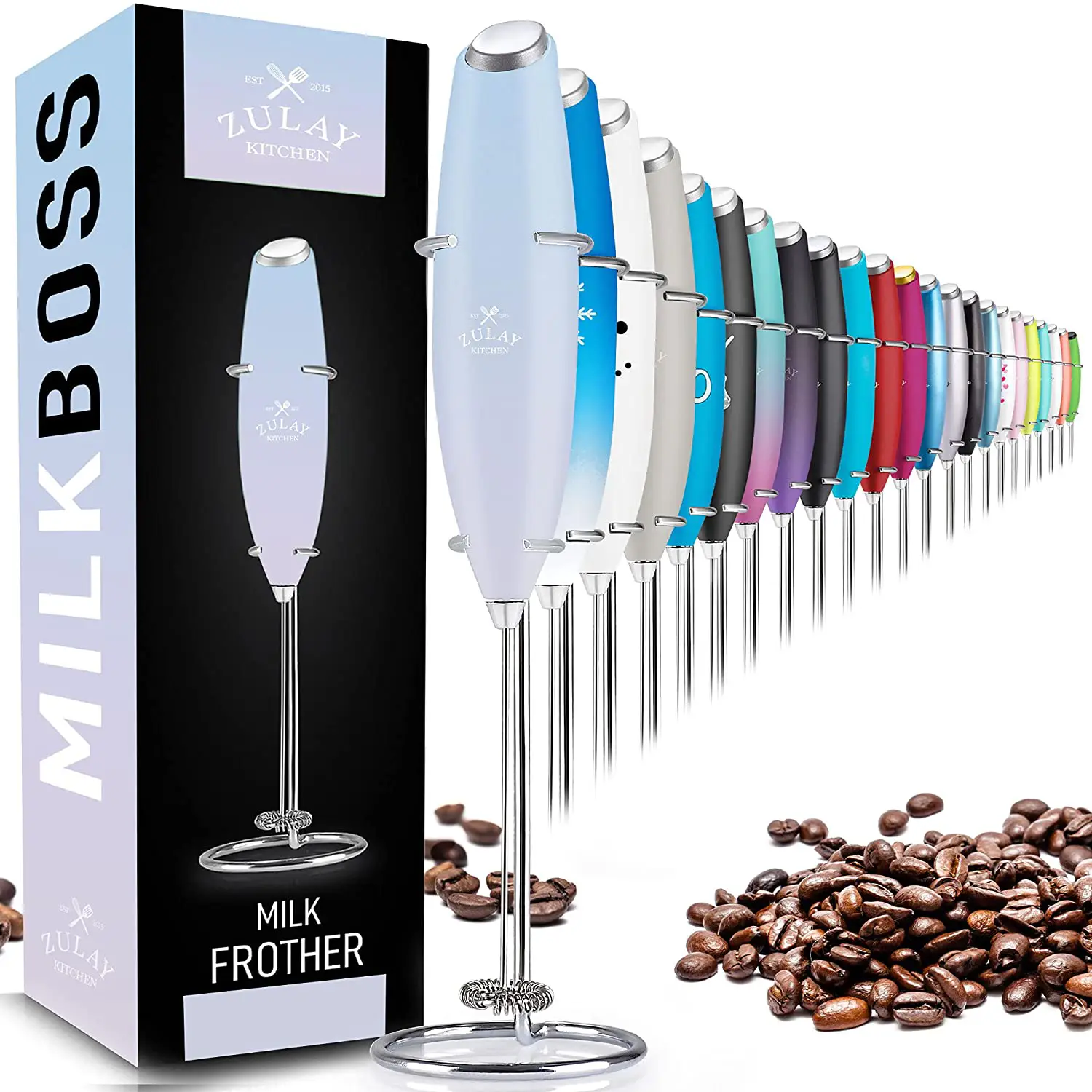 ZK Milk Frother OG With Stand 