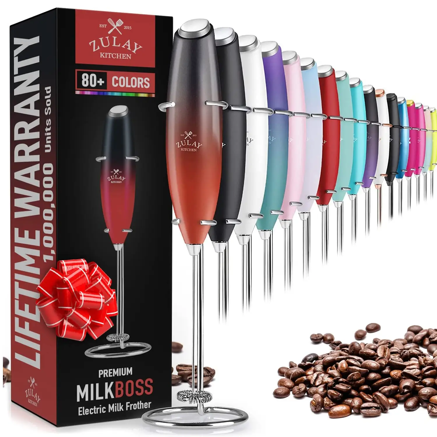 ZK Milk Frother OG With Stand 