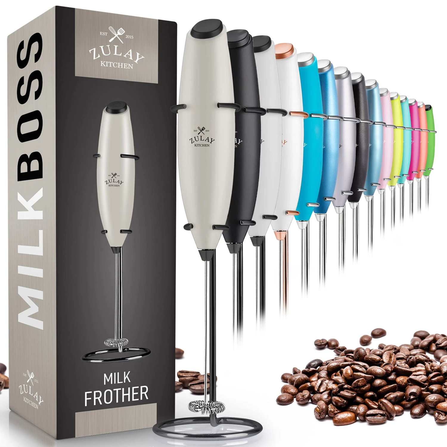 ZK Milk Frother OG With Stand 