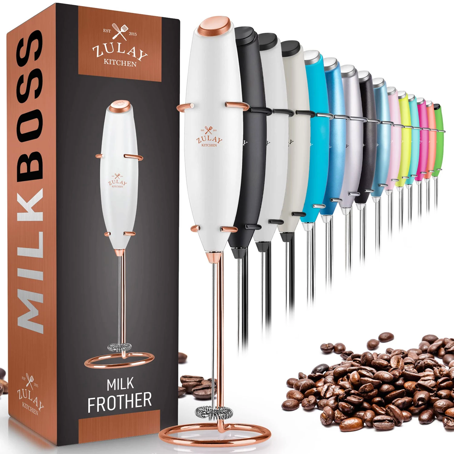 ZK Milk Frother OG With Stand 