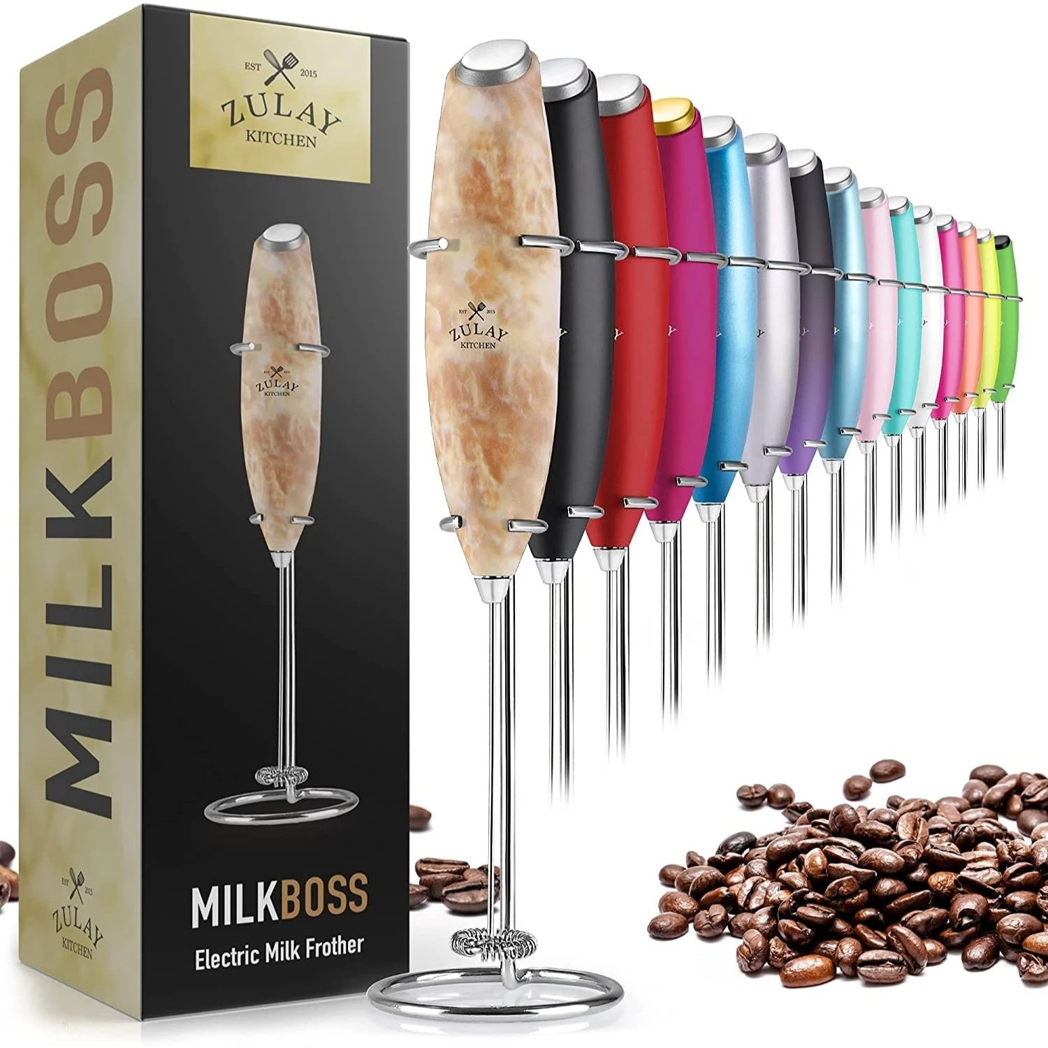 ZK Milk Frother OG With Stand 