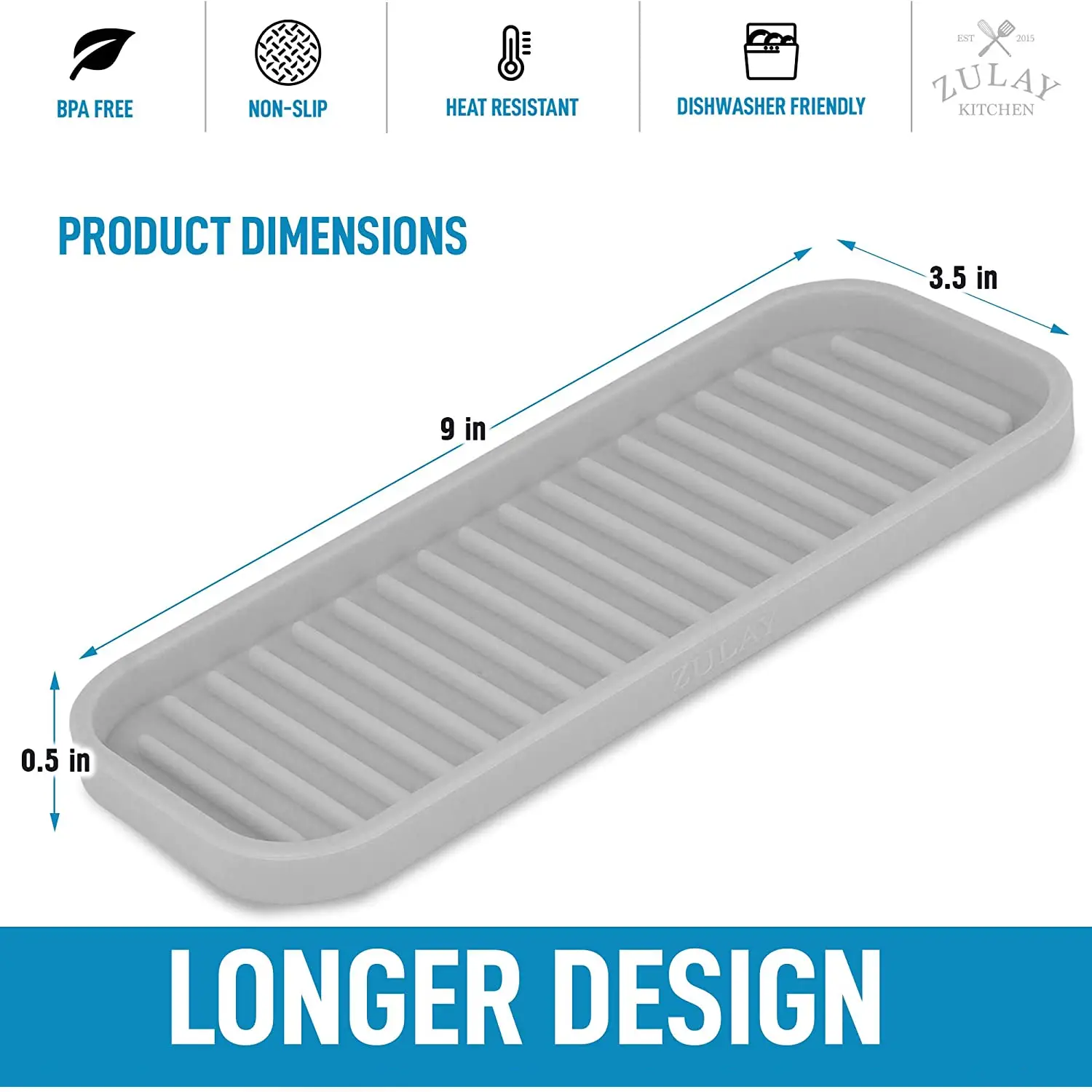 ZK Silicone Kitchen Sink Tray