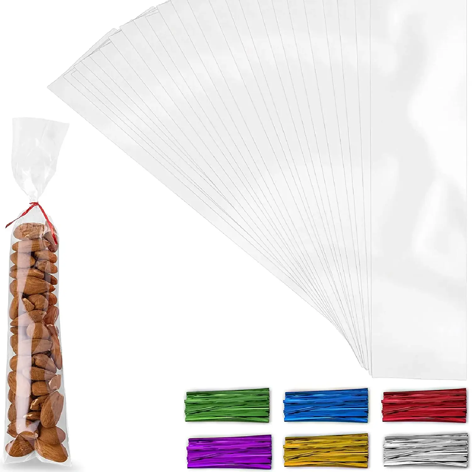 Simple Craft Candy Treat Cellophane Bags - 200 Pack