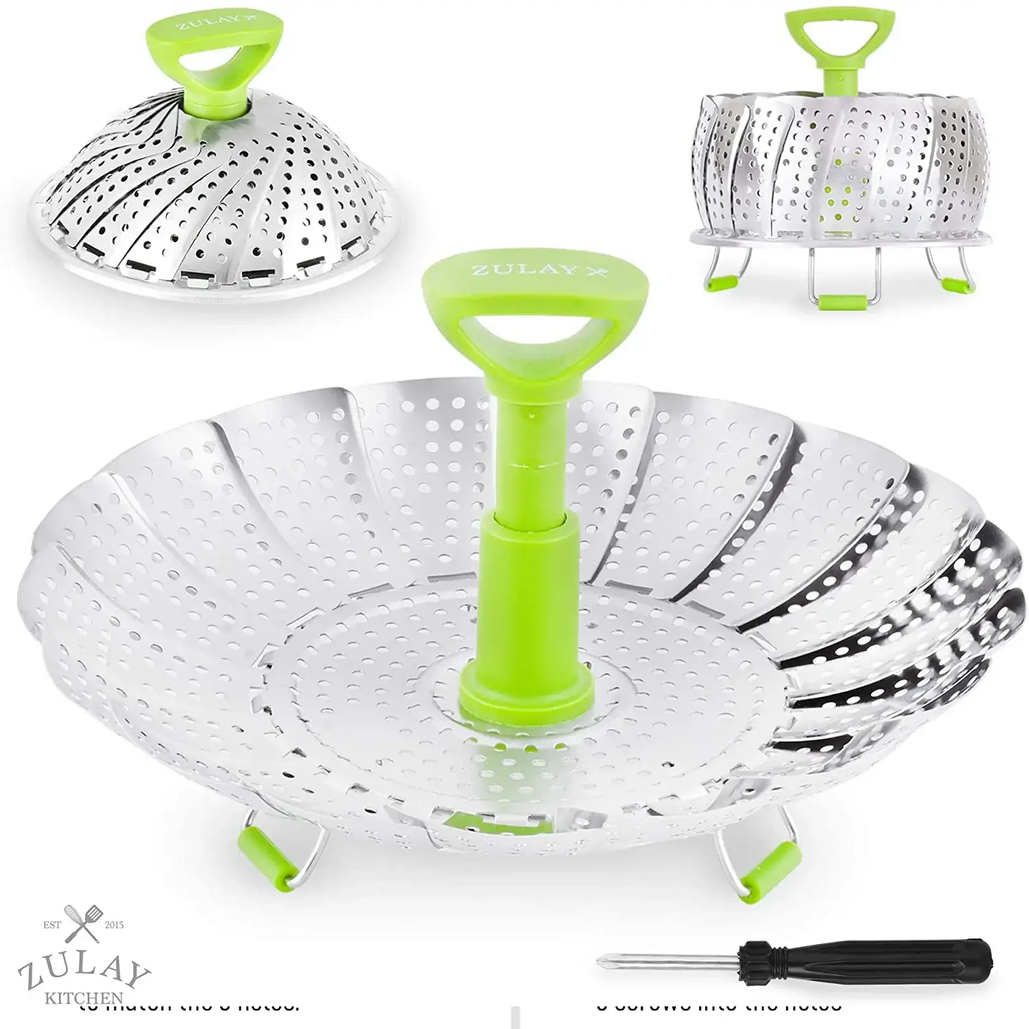 Adjustable Vegetable Steamer Basket