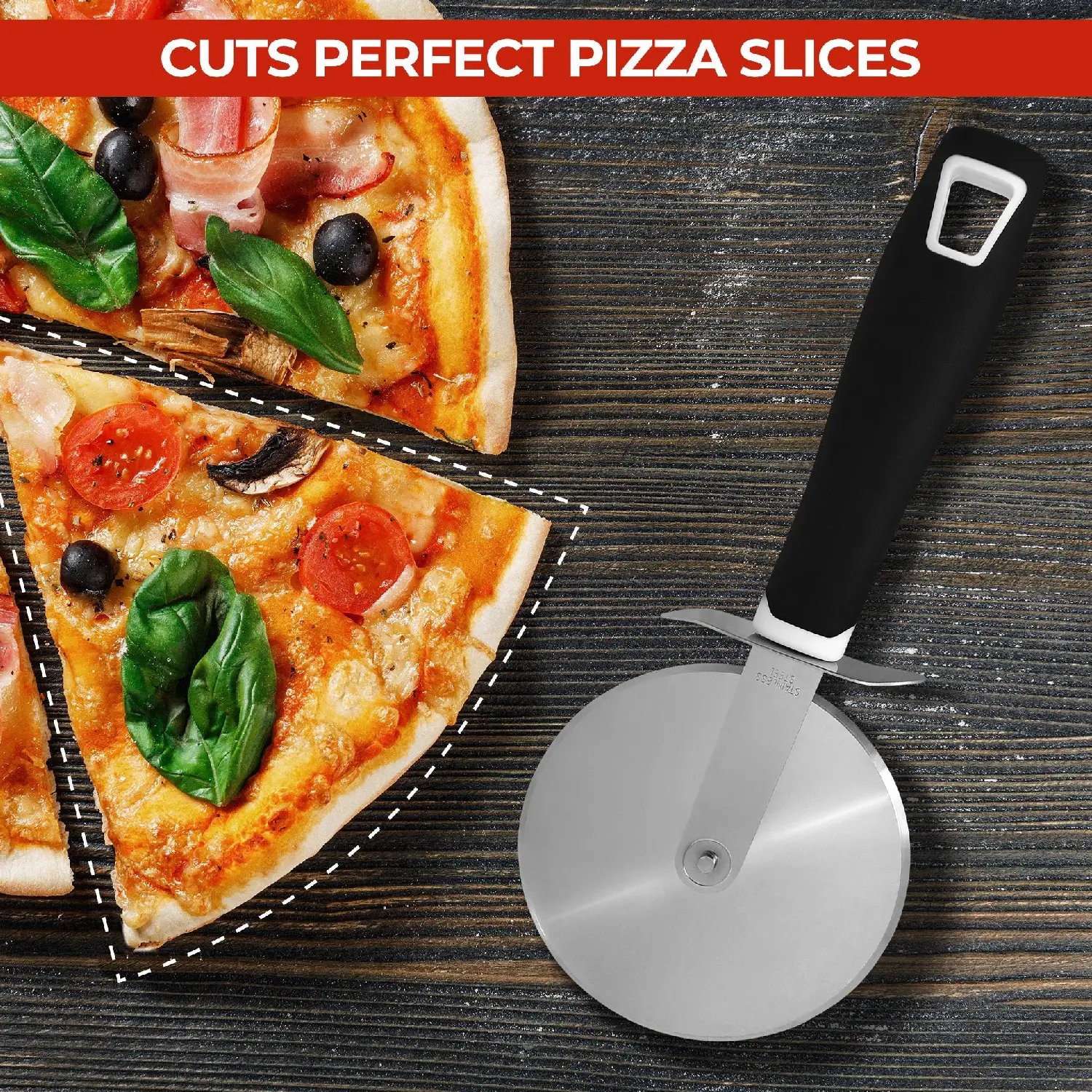 Stainless Steel Pizza Cutter Wheel