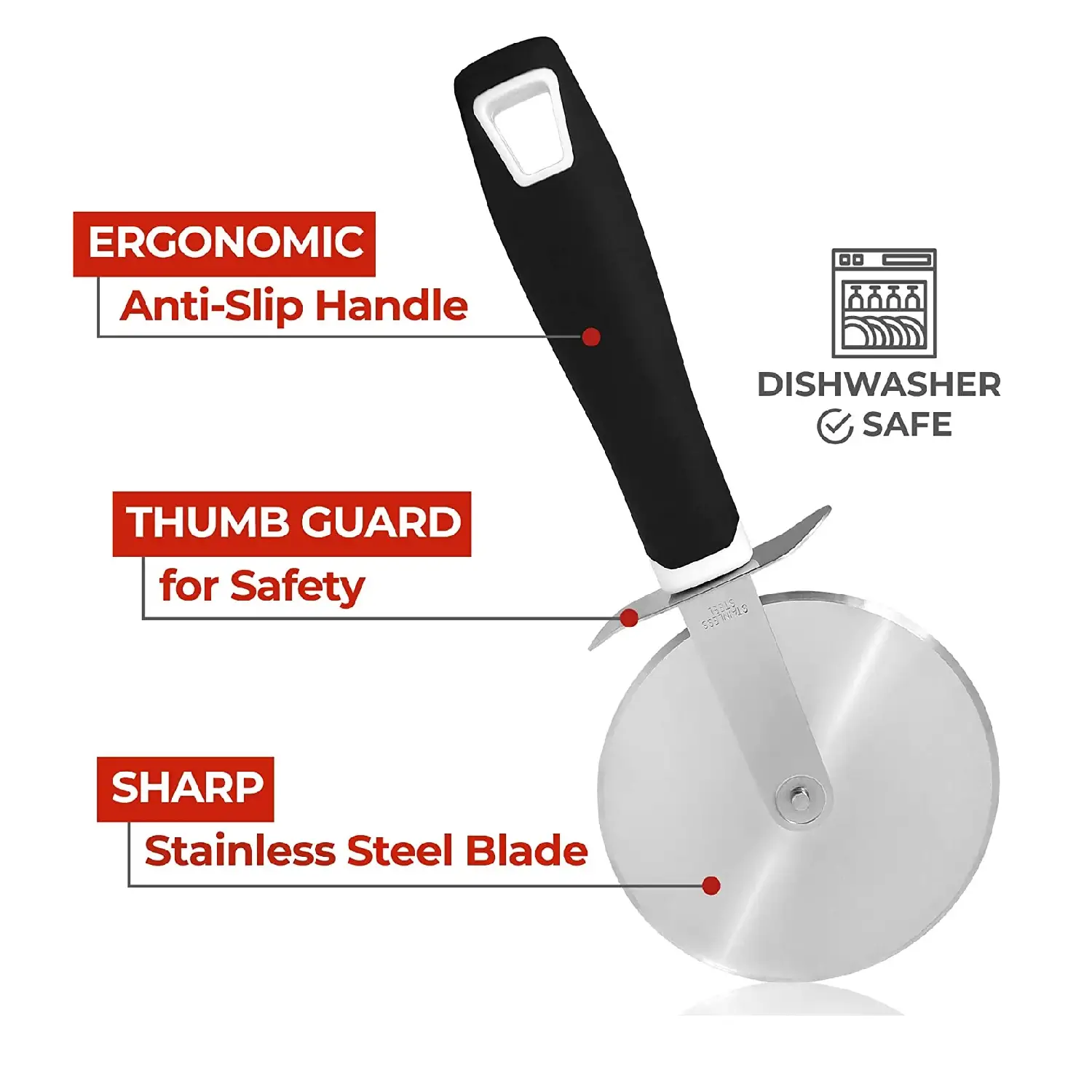 Stainless Steel Pizza Cutter Wheel