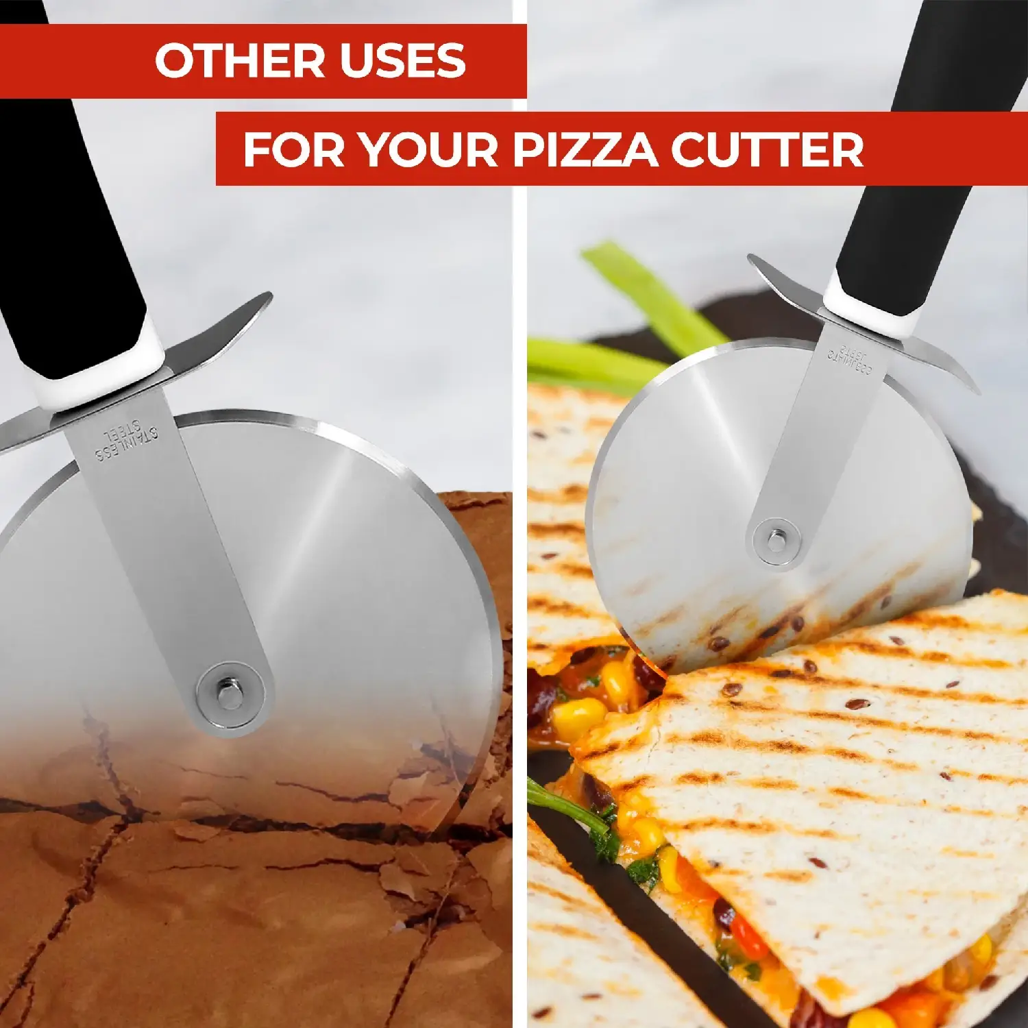 Stainless Steel Pizza Cutter Wheel