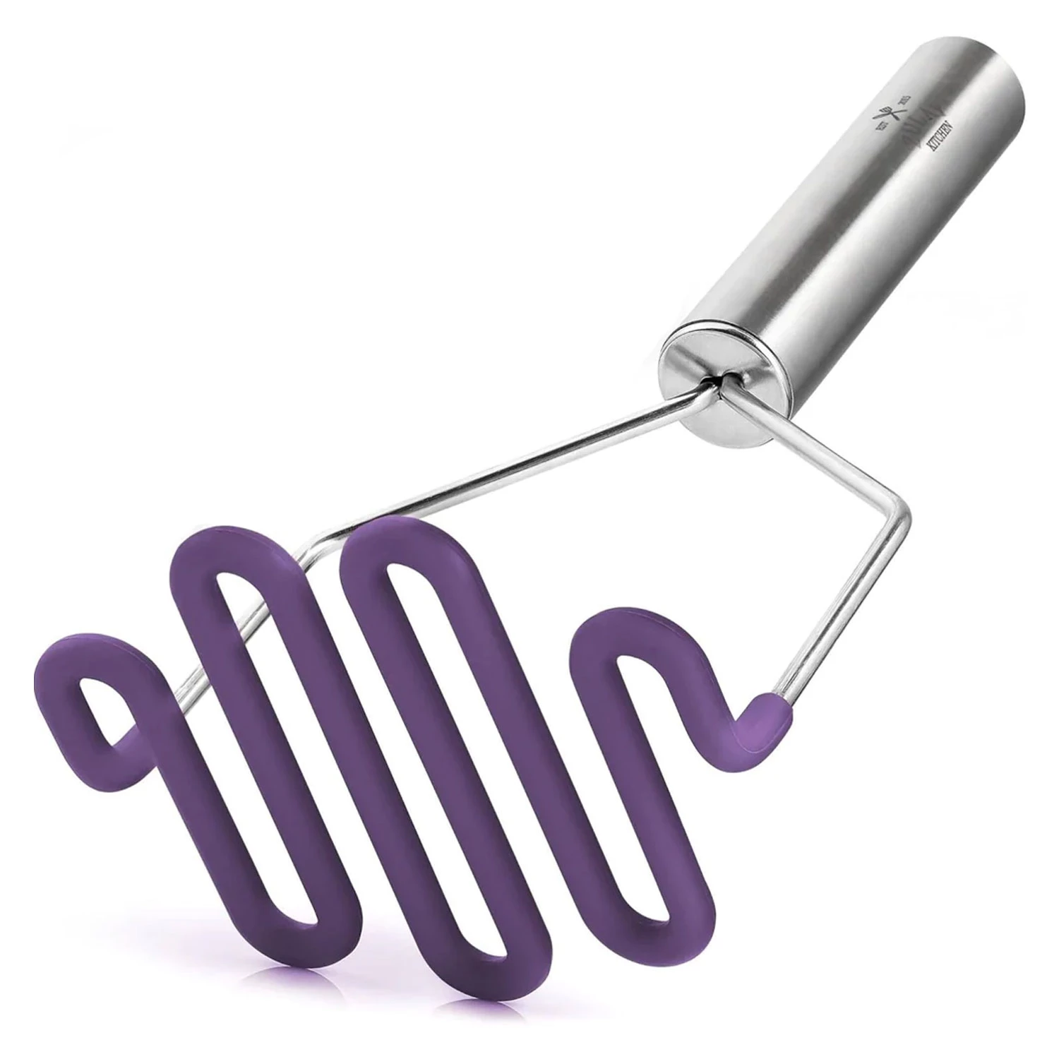 Silicone-coated Potato Masher