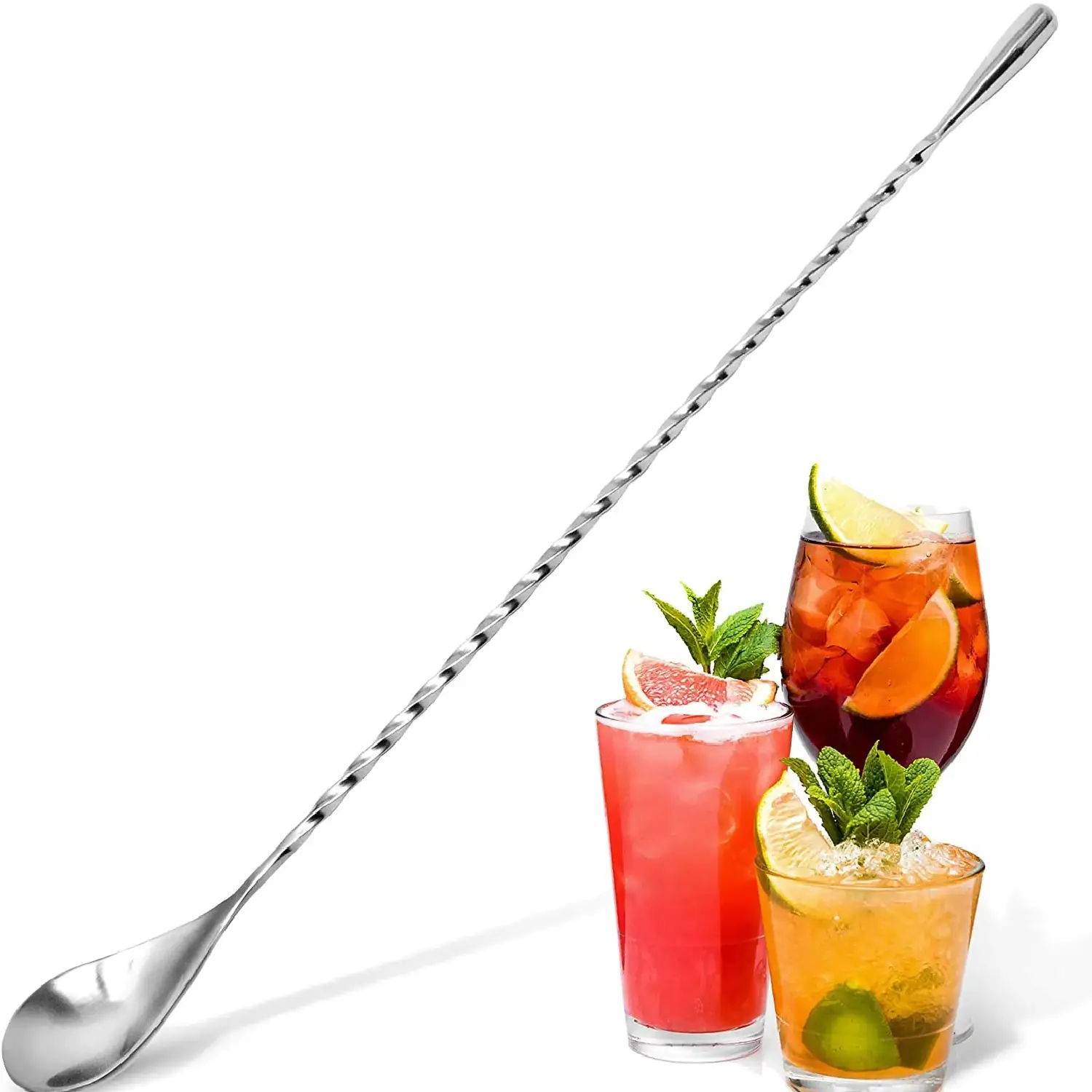 Stainless Steel Cocktail Spoon