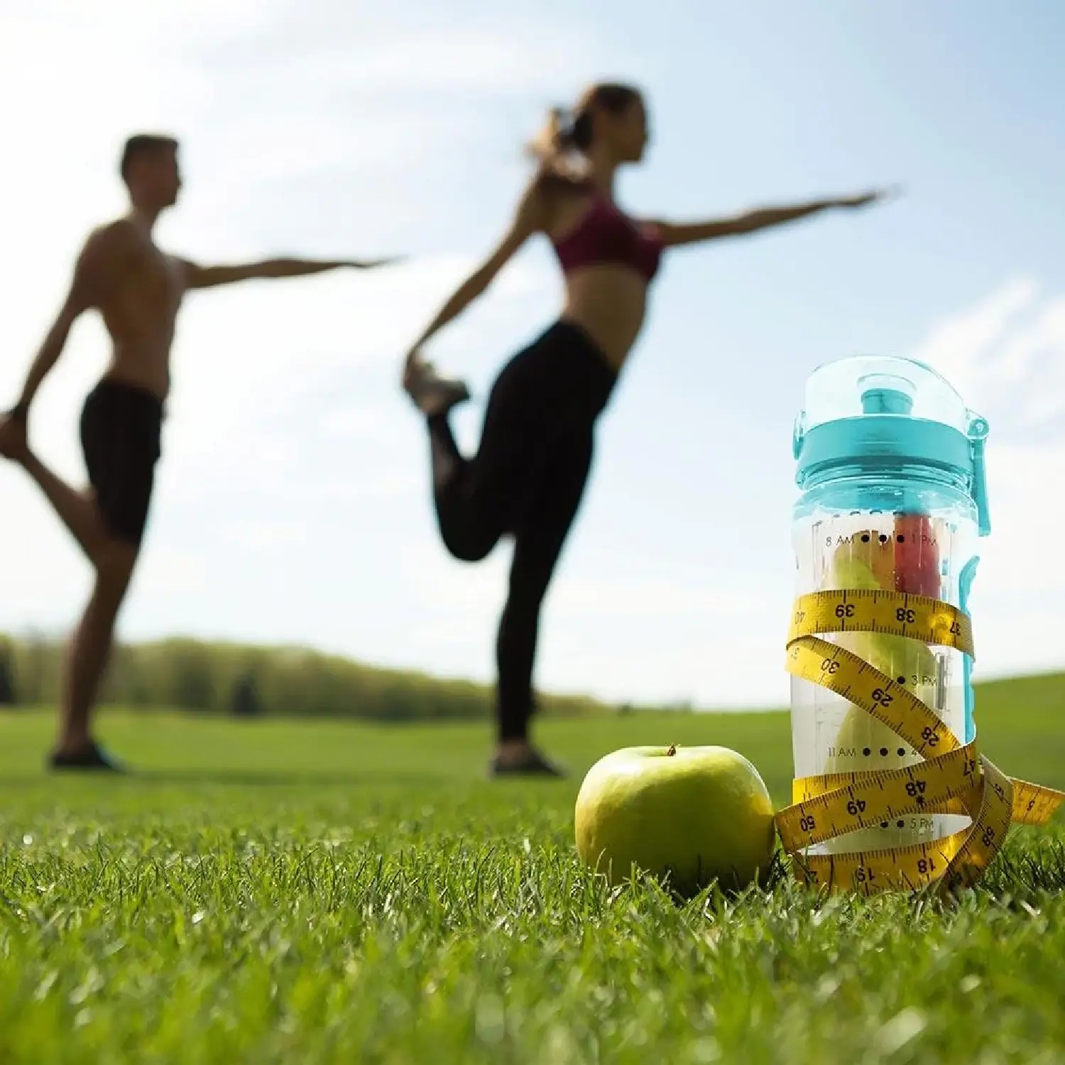 Portable Water Bottle With Fruit Infuser