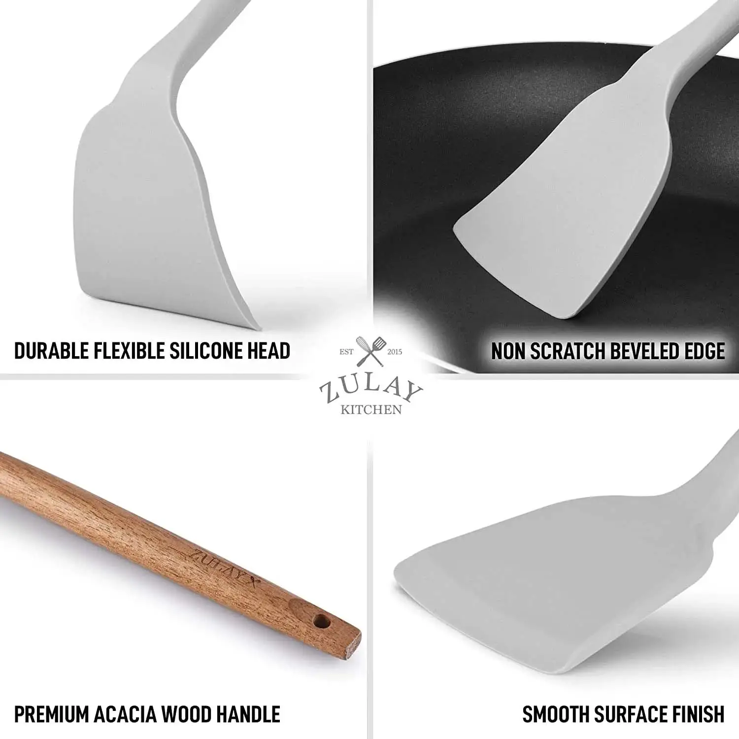 Premium Silicone Spatula (12.5 Inch)