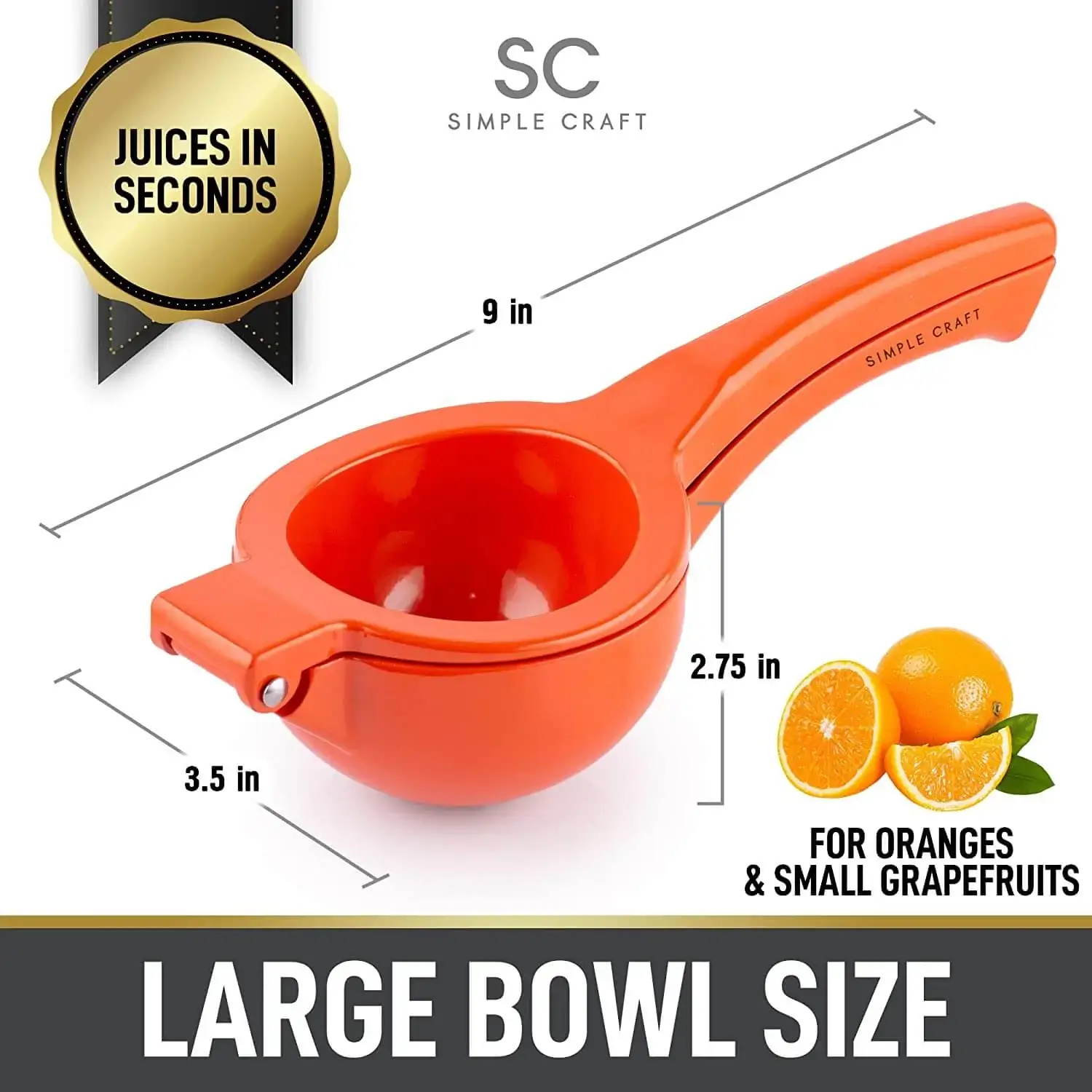 Simple Craft Lemon Squeezer - Single Bowl