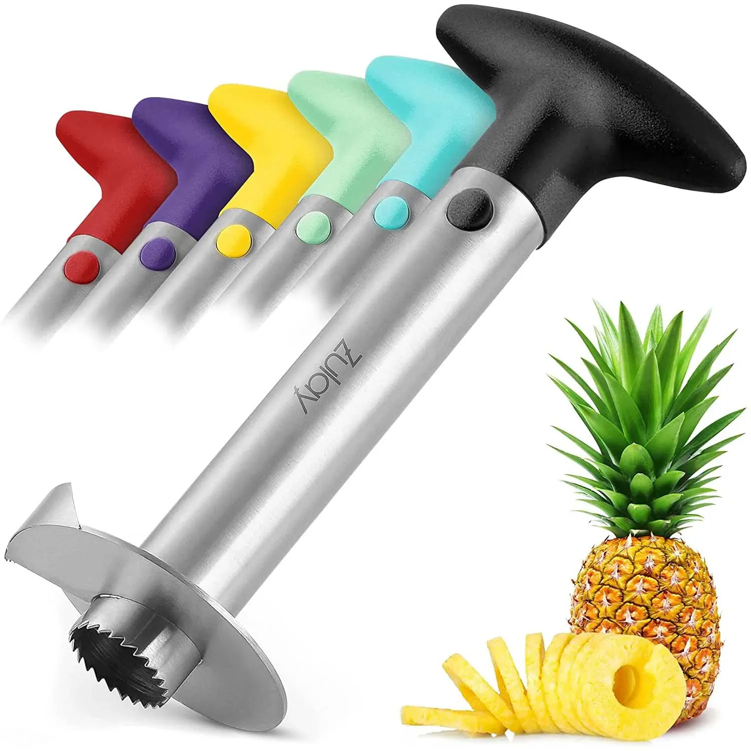 Zulay Kitchen Stainless Steel Pineapple Corer